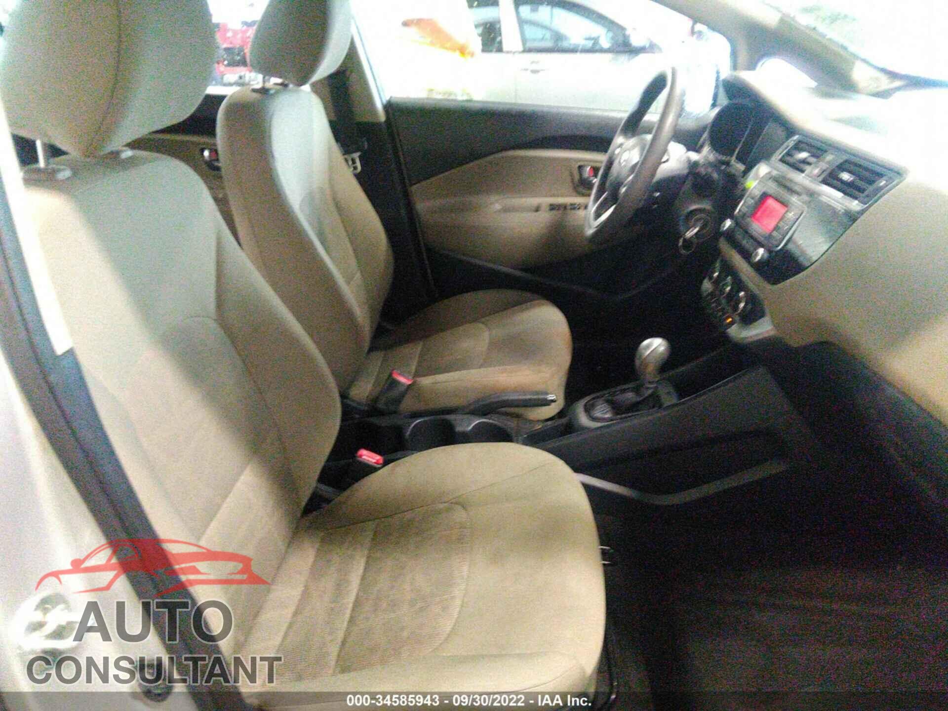 KIA RIO 2016 - KNADM4A35G6691472