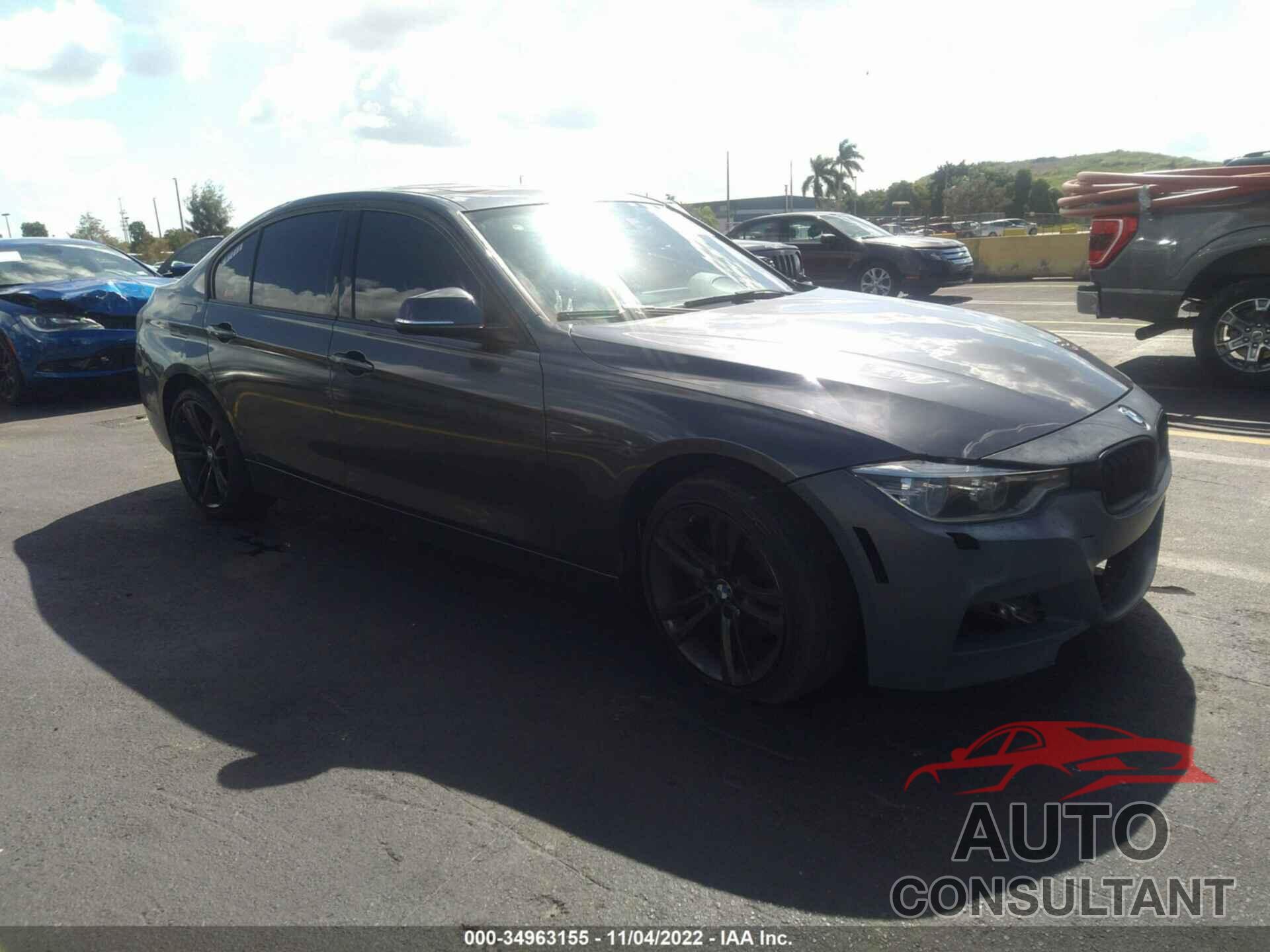 BMW 3 SERIES 2016 - WBA8E9G50GNT42228