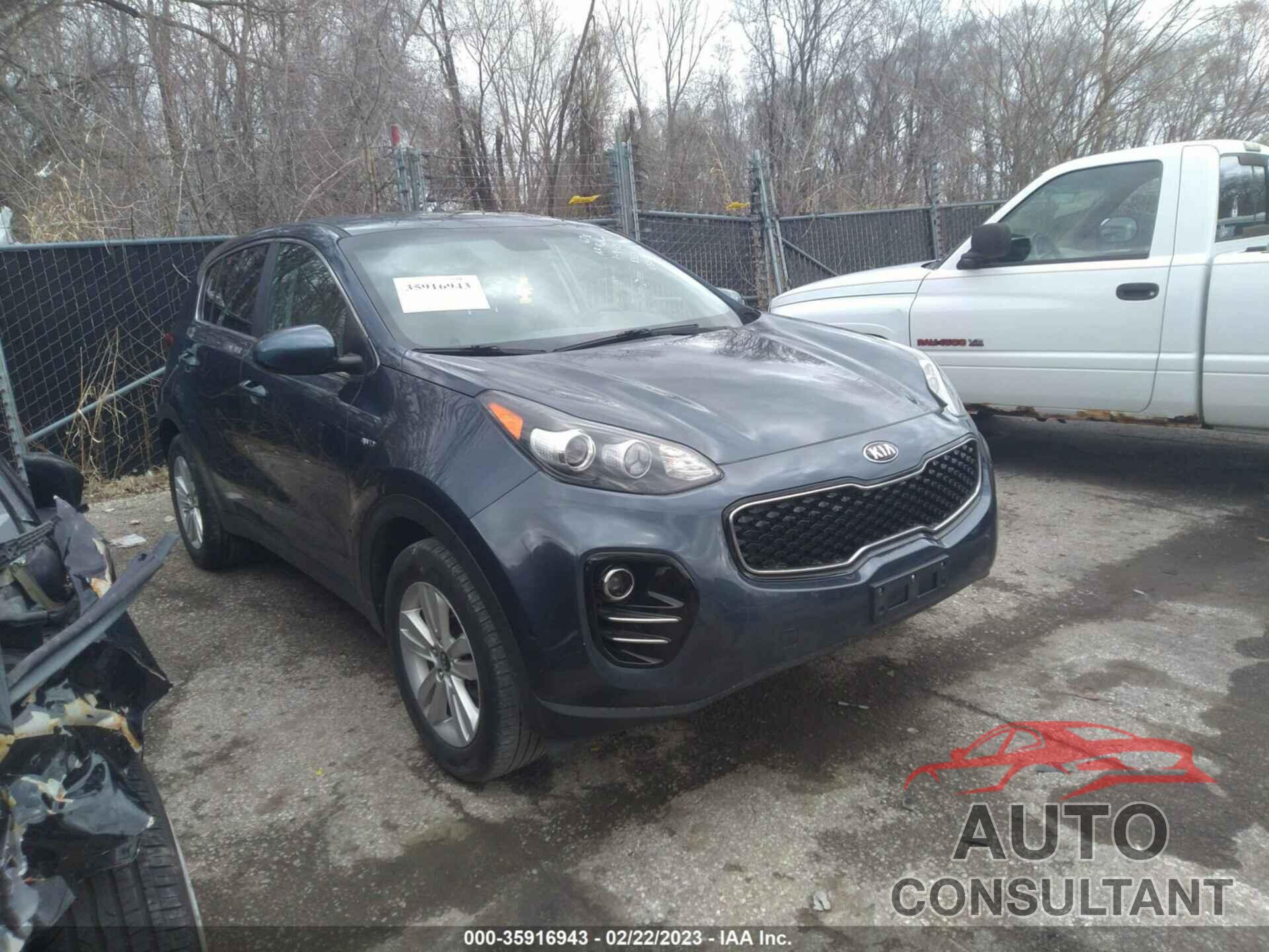 KIA SPORTAGE 2017 - KNDPMCAC5H7208357