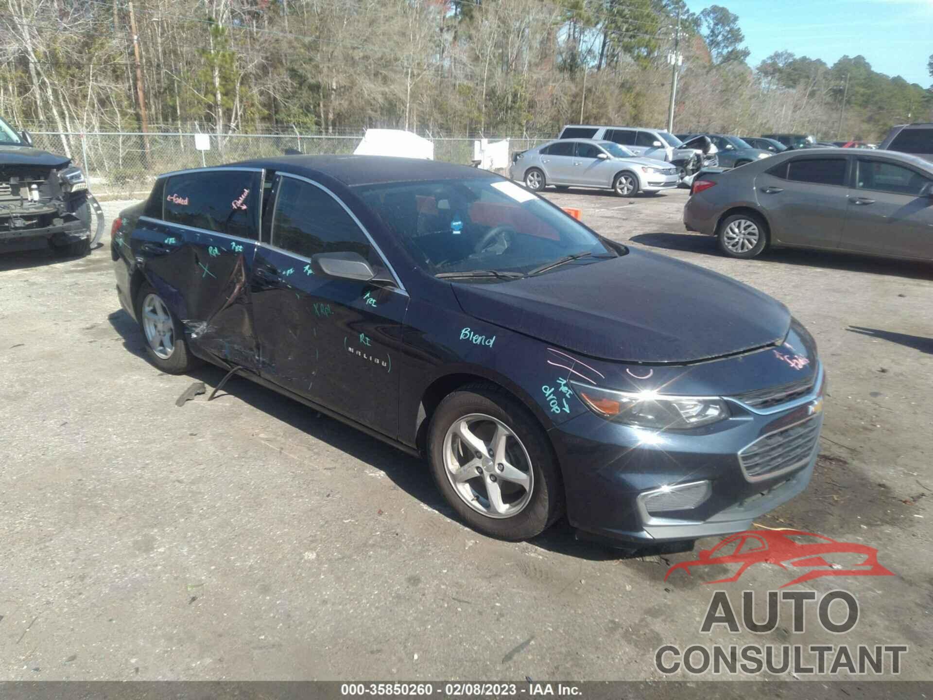 CHEVROLET MALIBU 2016 - 1G1ZB5ST6GF226890