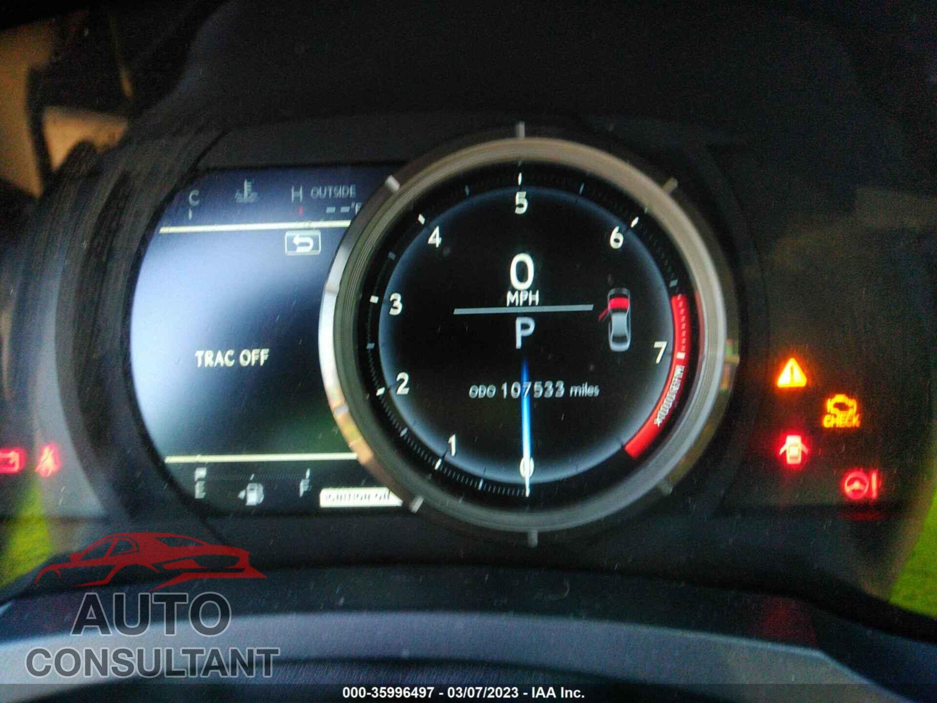 LEXUS IS 250 2015 - JTHBF1D28F5071773