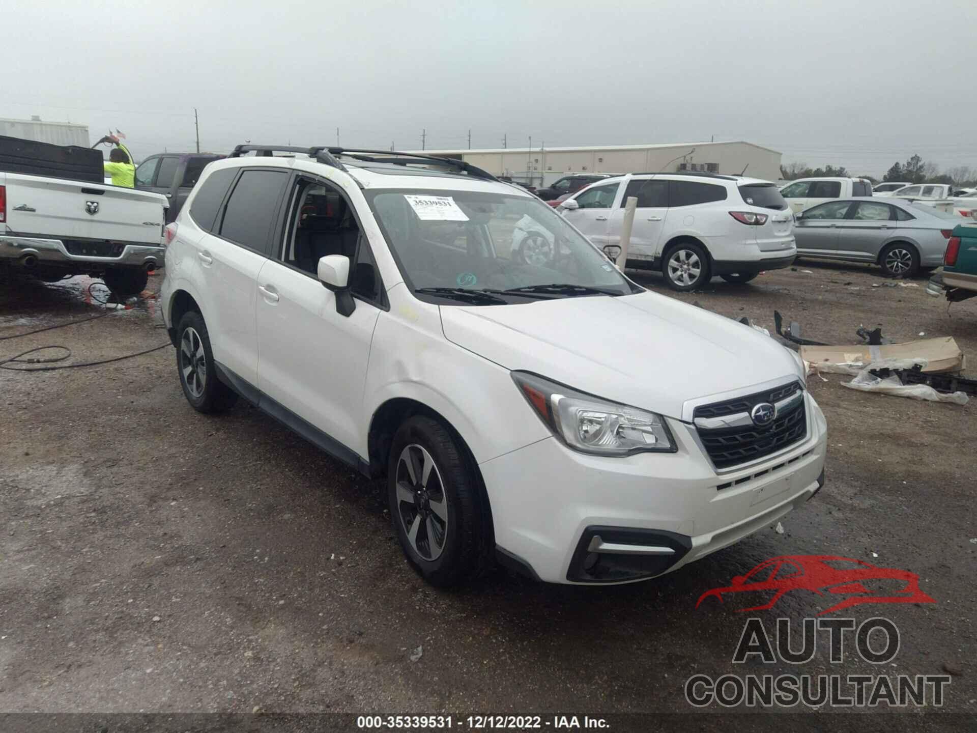 SUBARU FORESTER 2017 - JF2SJAGC5HH510337