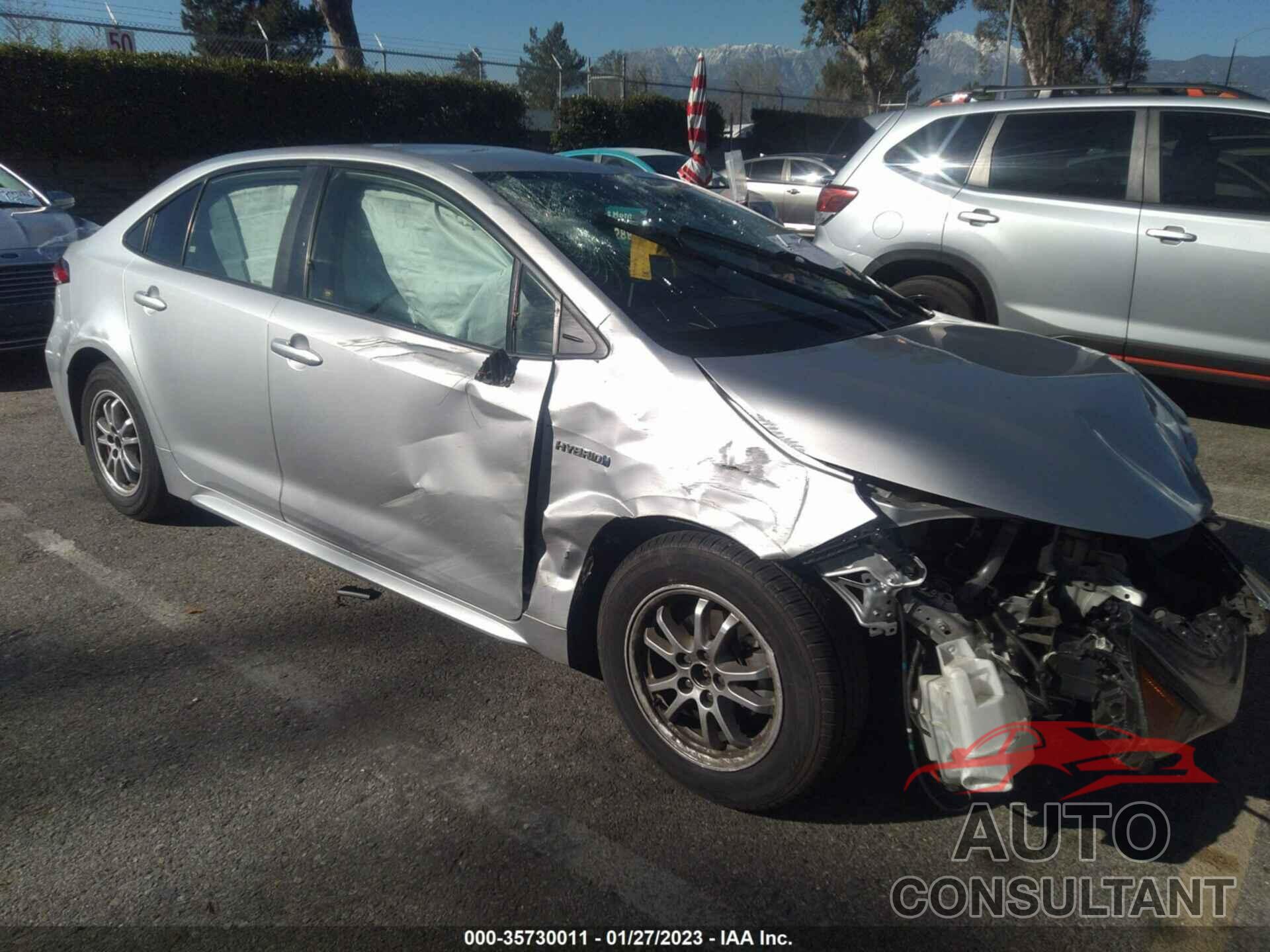 TOYOTA COROLLA 2020 - JTDEBRBE1LJ011973