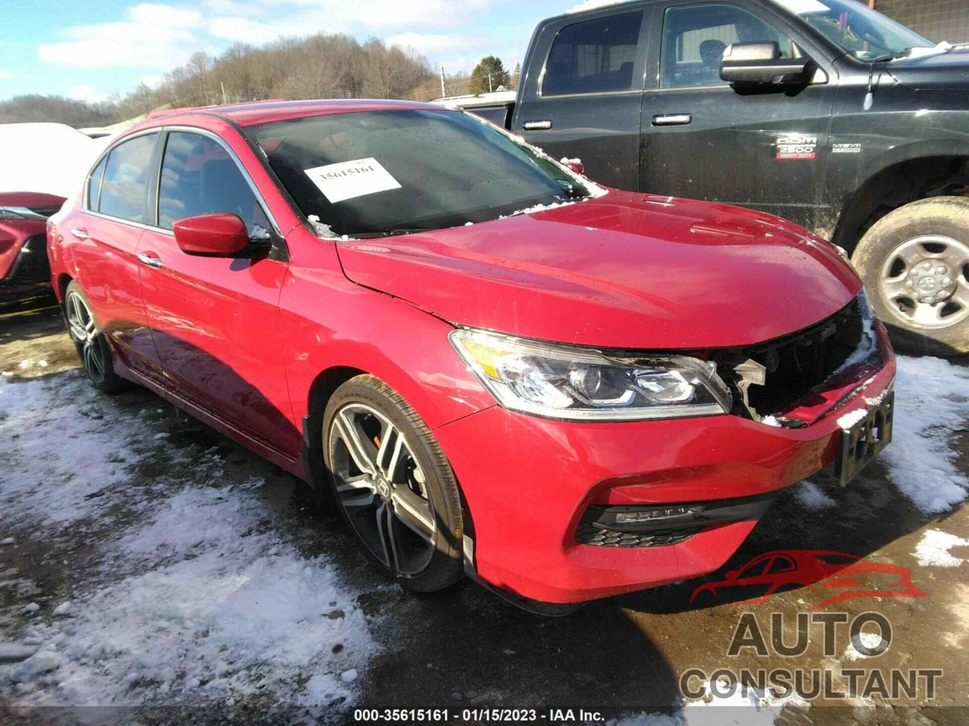 HONDA ACCORD SEDAN 2016 - 1HGCR2F55GA027041