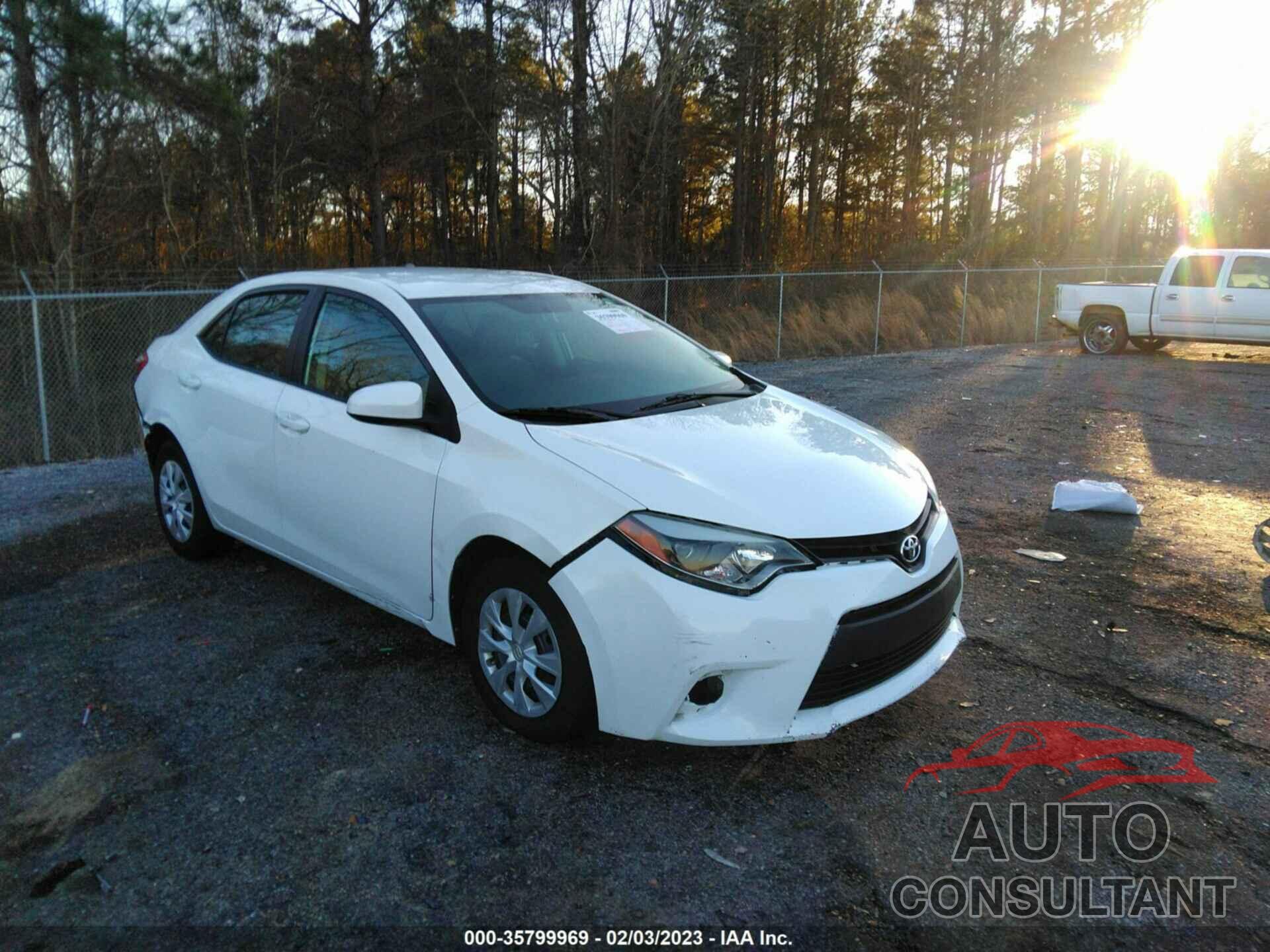 TOYOTA COROLLA 2016 - 5YFBURHE4GP513298