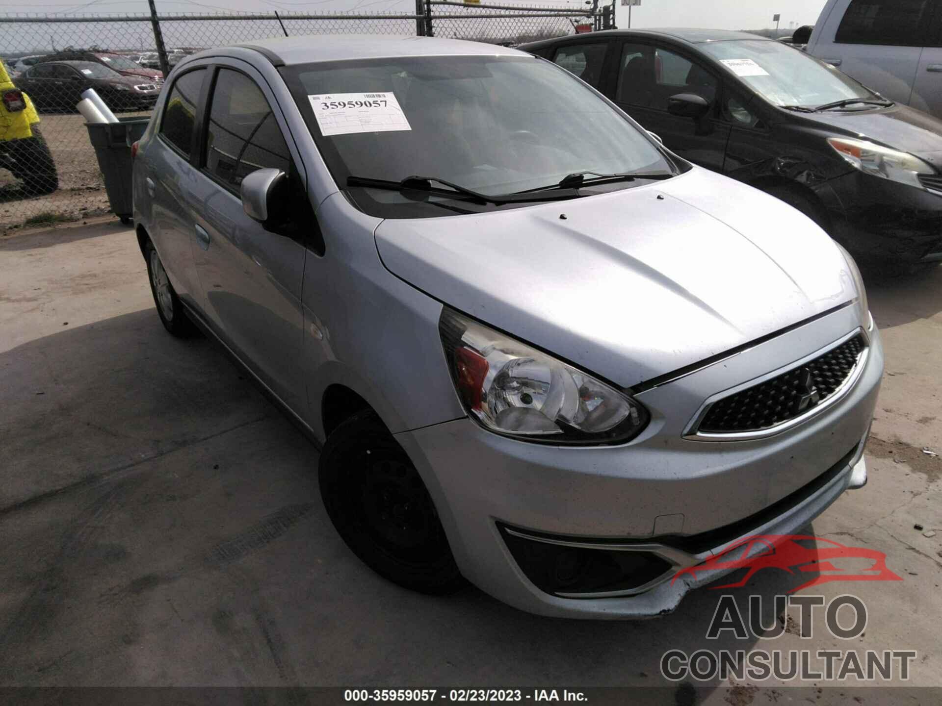 MITSUBISHI MIRAGE 2017 - ML32A3HJXHH005453