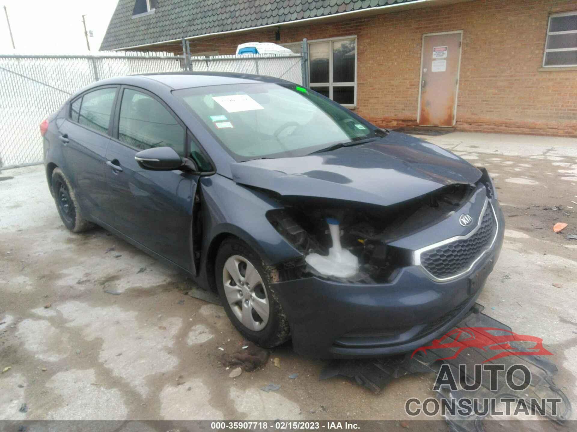 KIA FORTE 2015 - KNAFX4A63F5367631