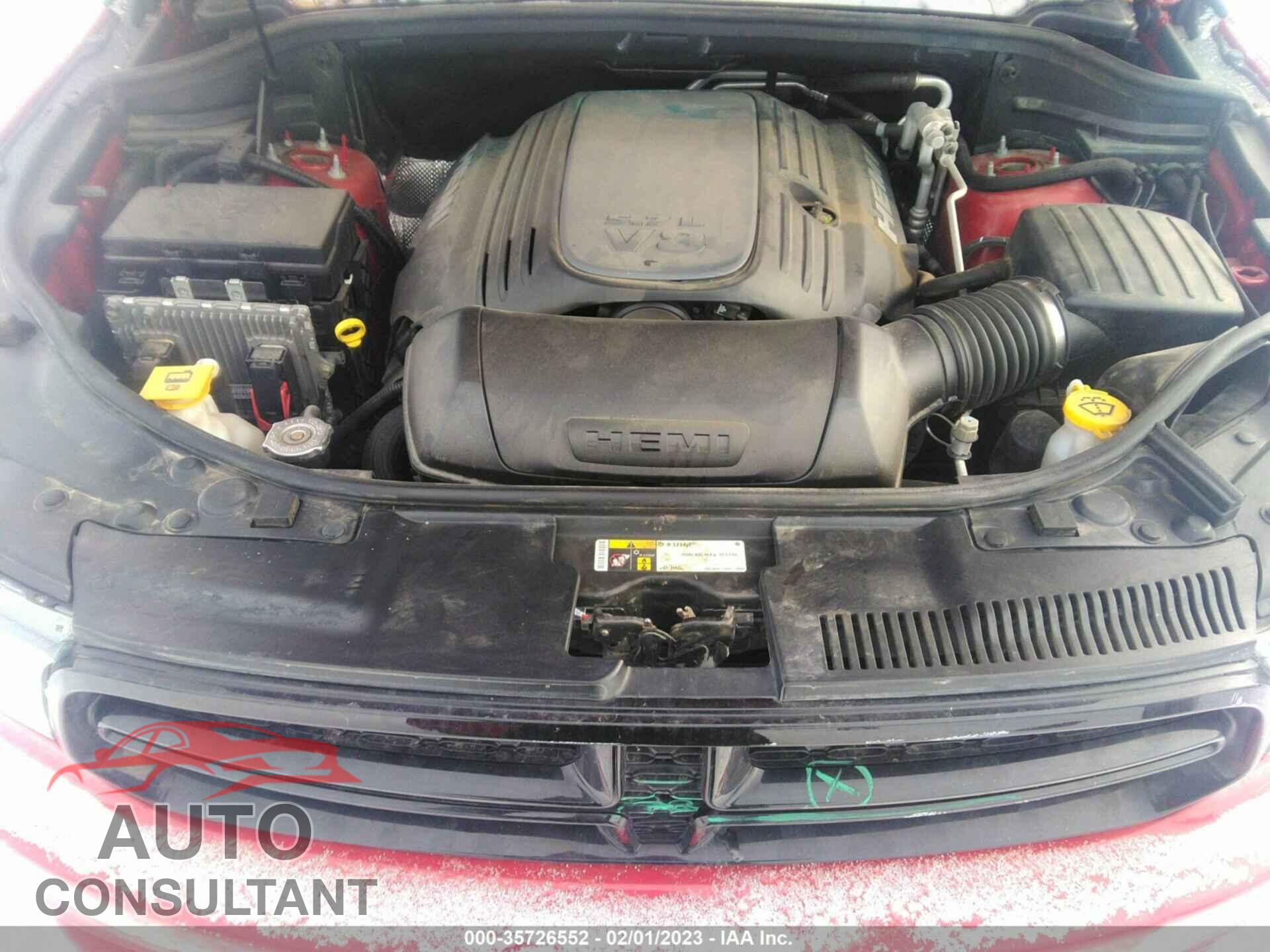 DODGE DURANGO 2016 - 1C4SDJCT8GC323584