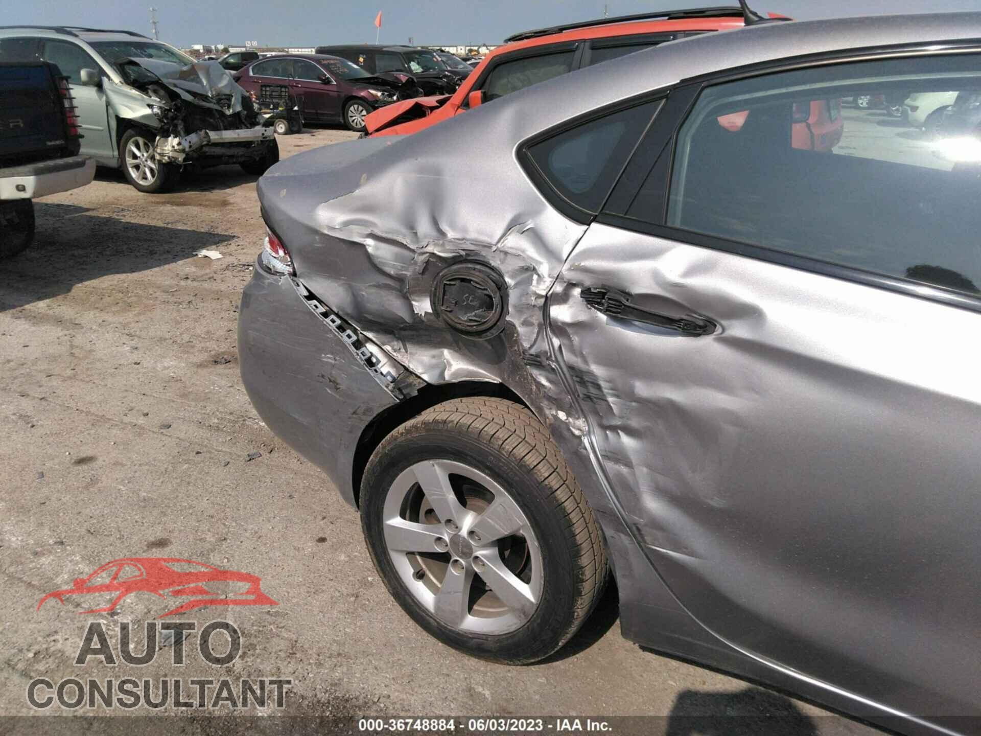 DODGE DART 2015 - 1C3CDFBBXFD159004