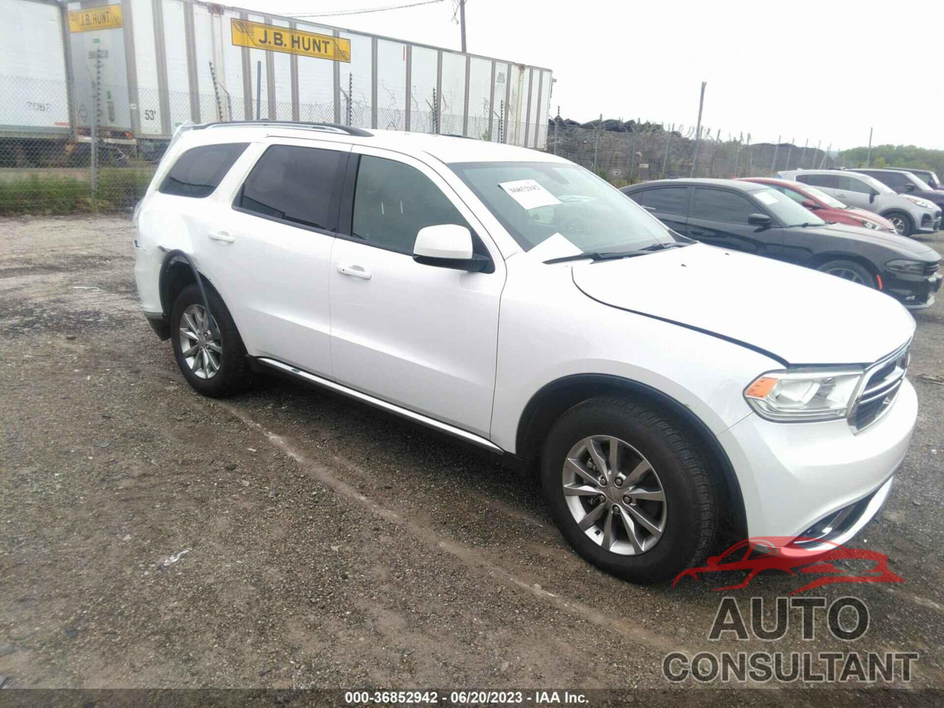 DODGE DURANGO 2017 - 1C4RDJAG3HC860711