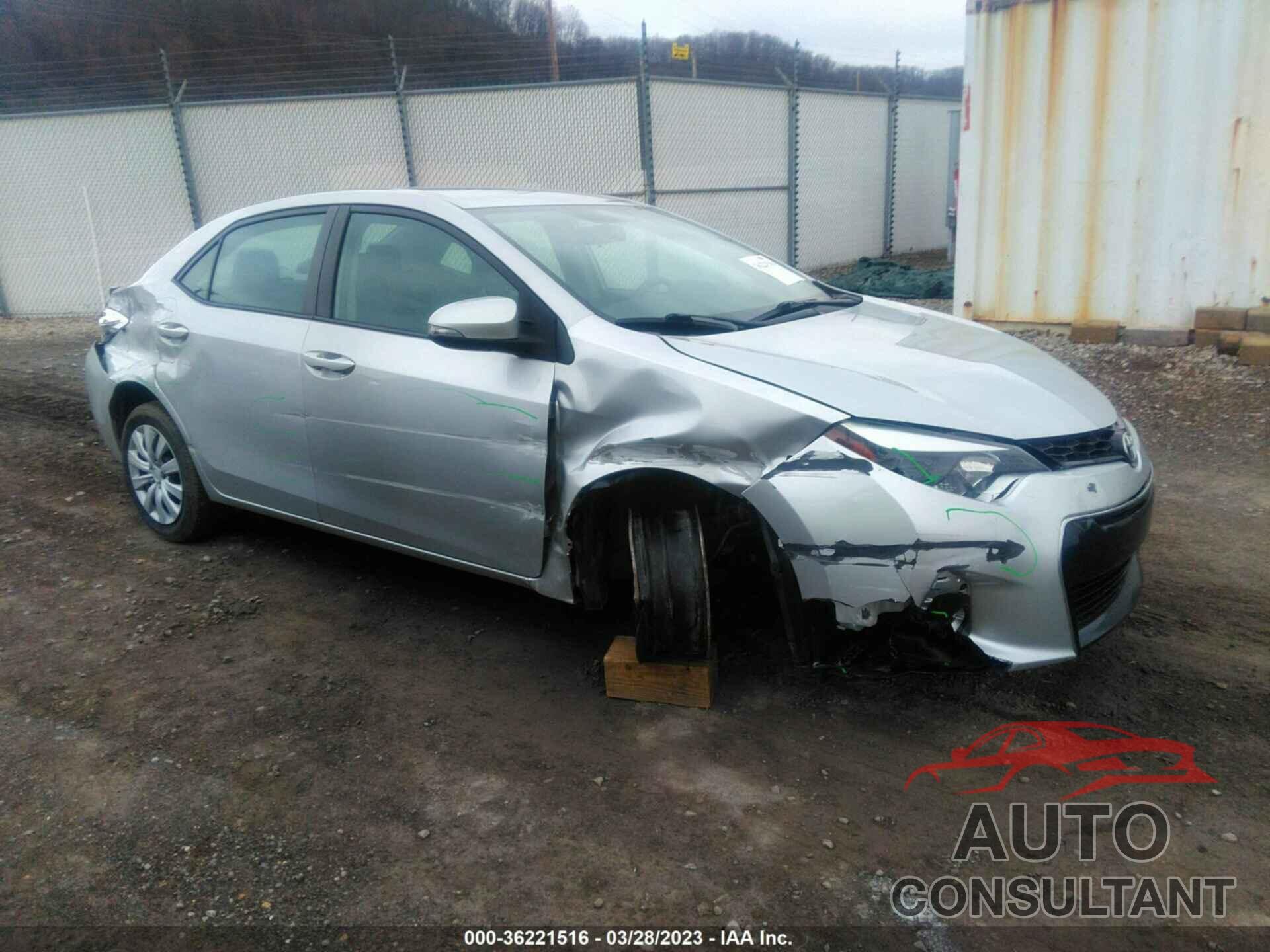 TOYOTA COROLLA 2015 - 2T1BURHE3FC353588