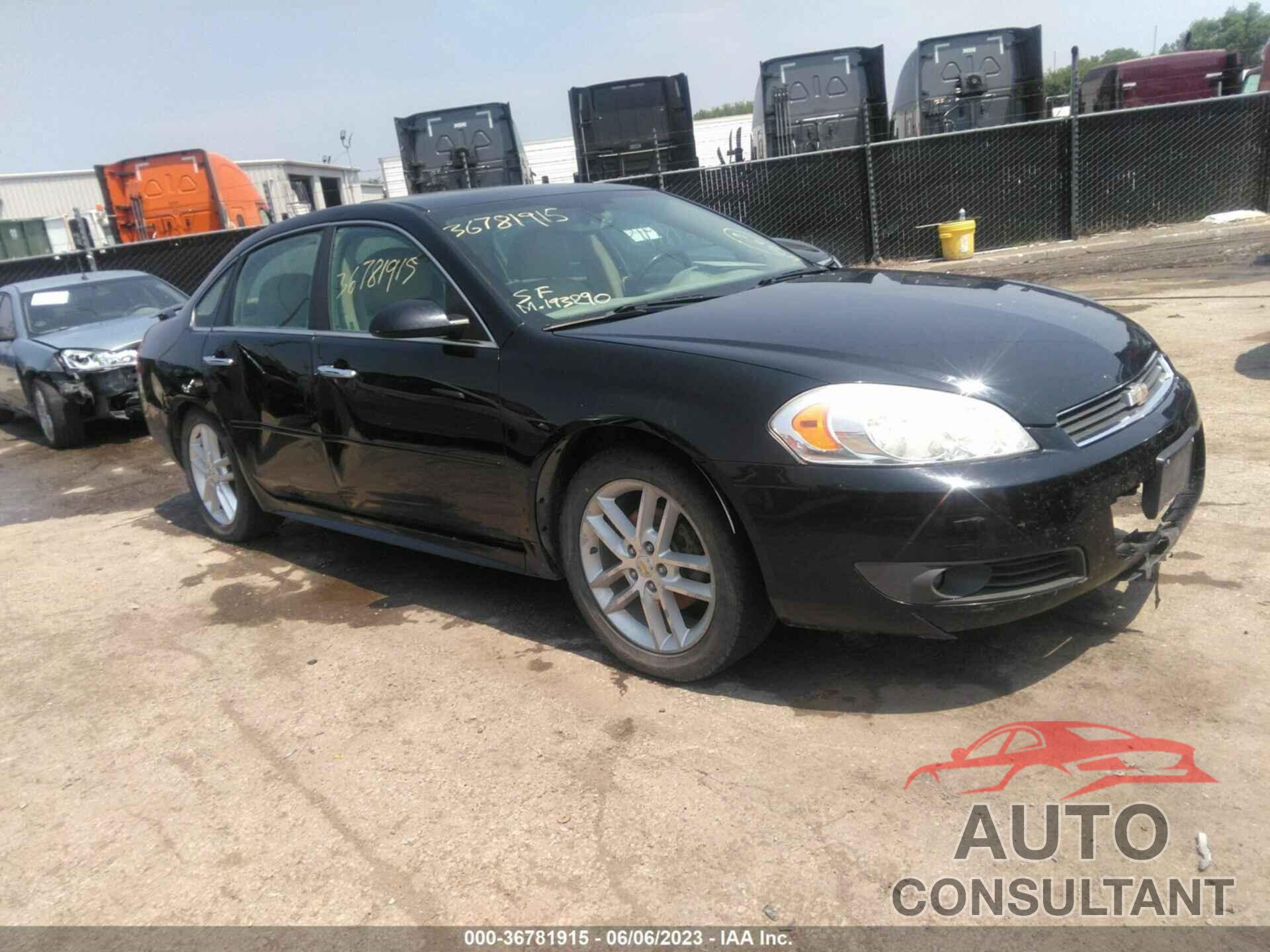 CHEVROLET IMPALA 2011 - 2G1WC5EM0B1196399