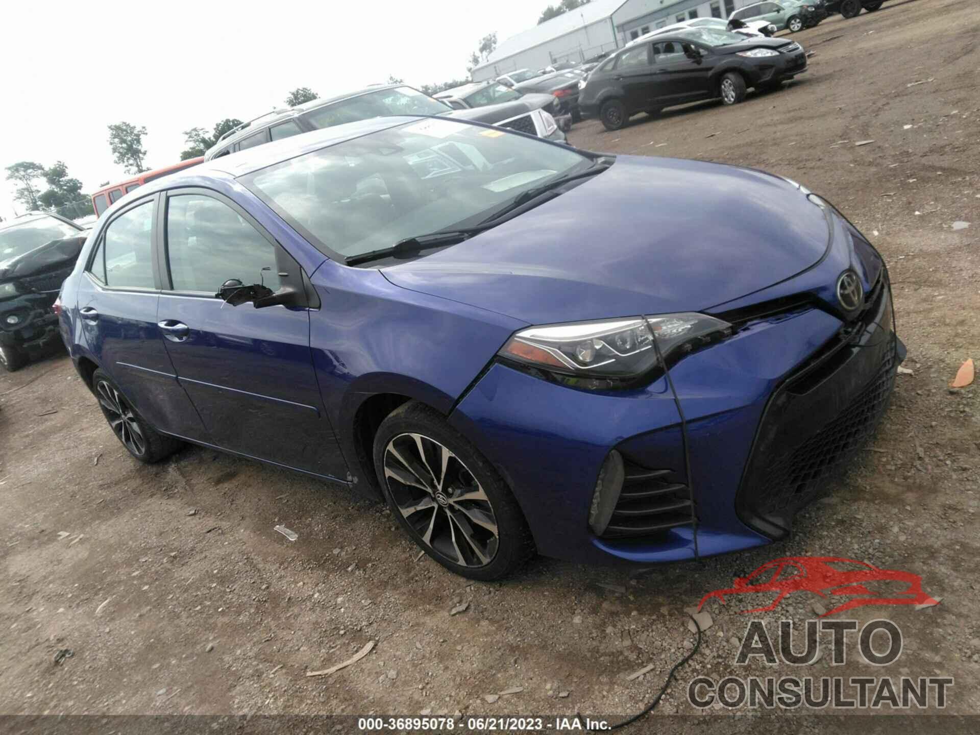 TOYOTA COROLLA 2019 - 2T1BURHE7KC184993