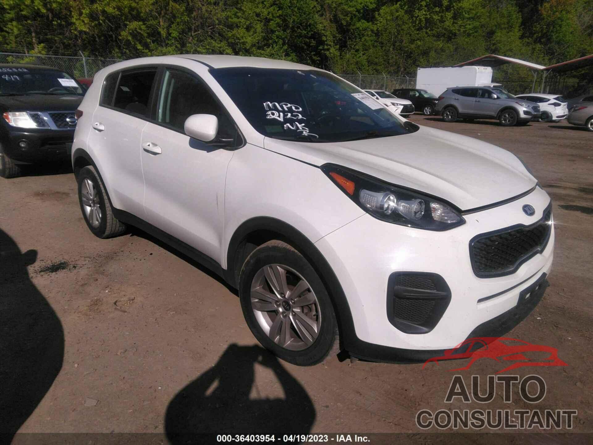 KIA SPORTAGE 2018 - KNDPM3AC3J7452840