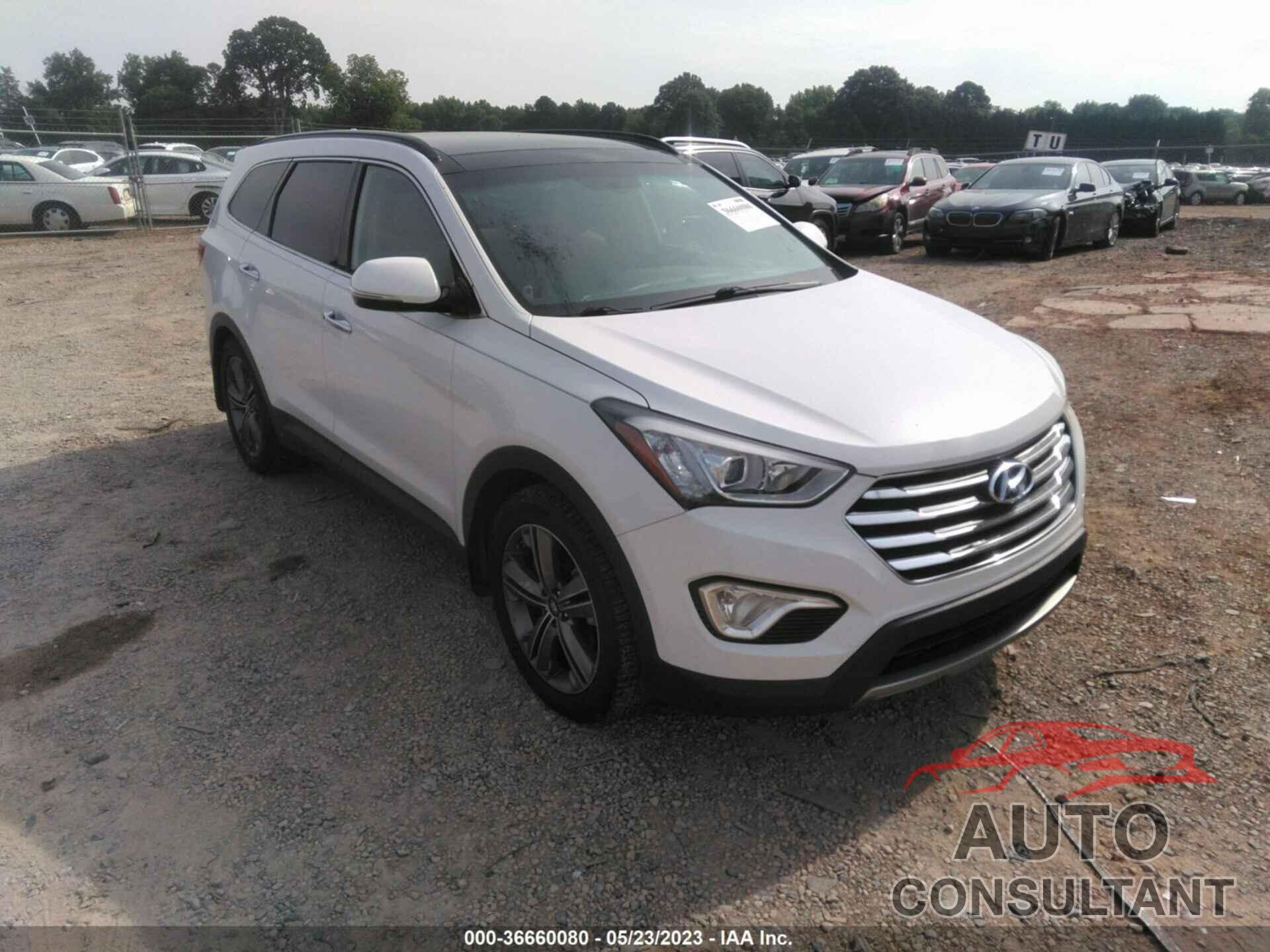 HYUNDAI SANTA FE 2015 - KM8SR4HF7FU098441