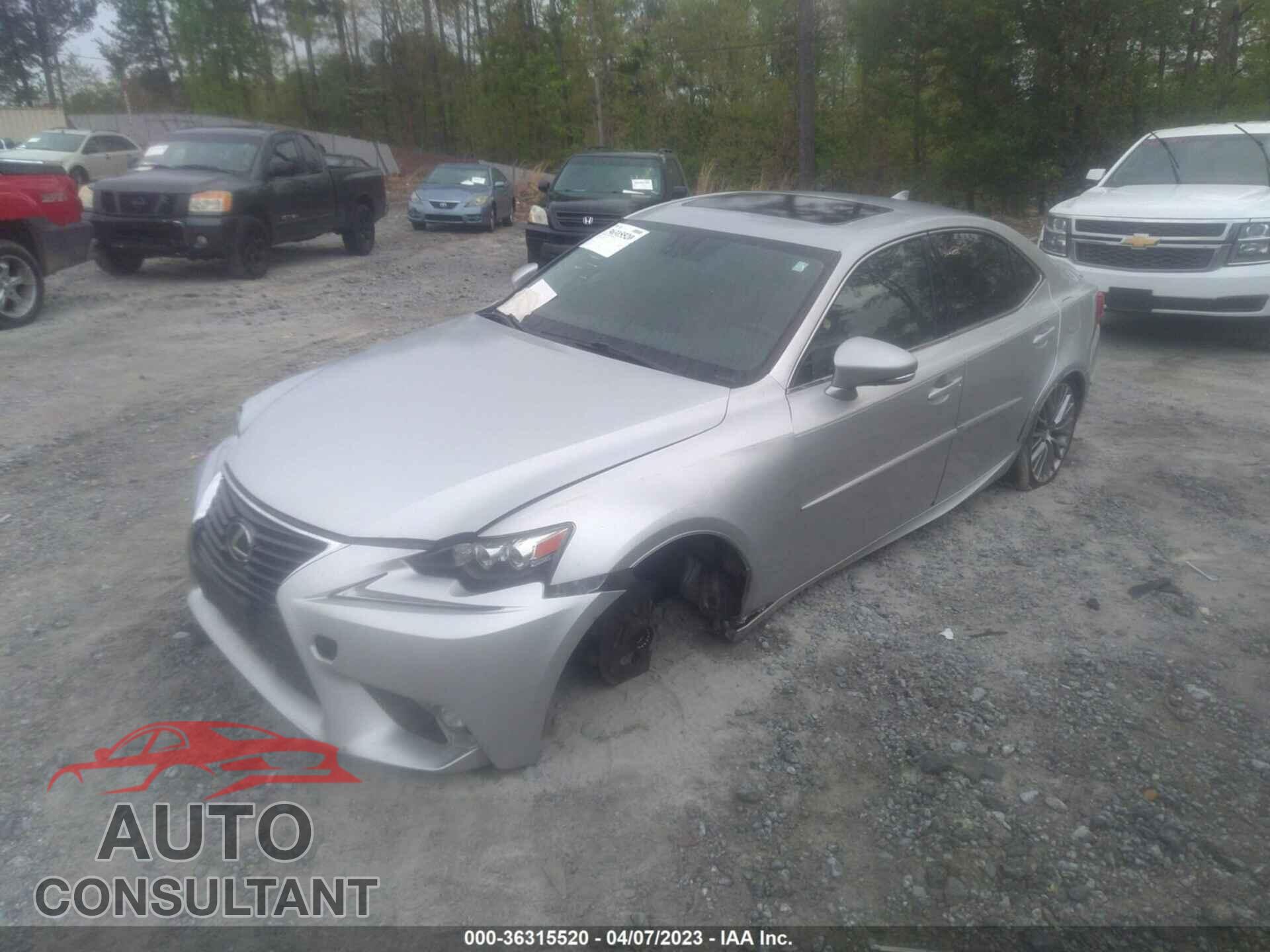 LEXUS IS 250 2015 - JTHCF1D22F5020662