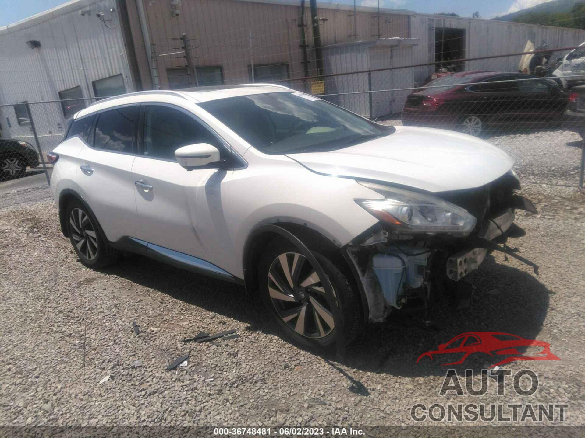 NISSAN MURANO 2016 - 5N1AZ2MH1GN166462