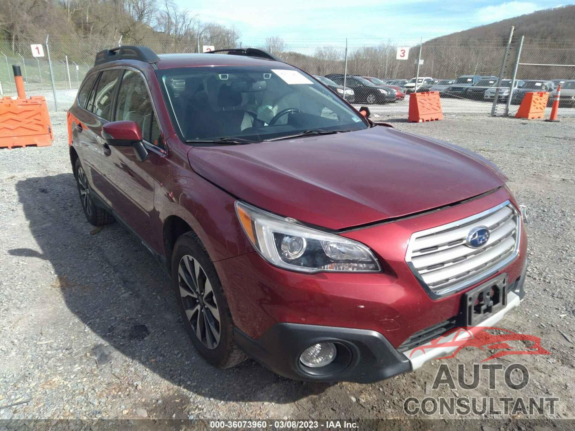 SUBARU OUTBACK 2016 - 4S4BSBNC3G3329295