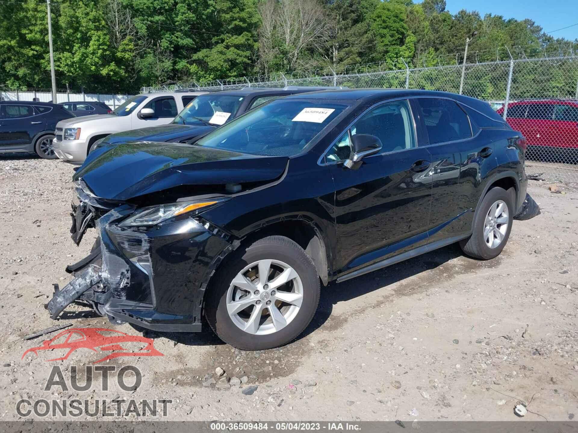 LEXUS RX 2017 - 2T2ZZMCA9HC090822
