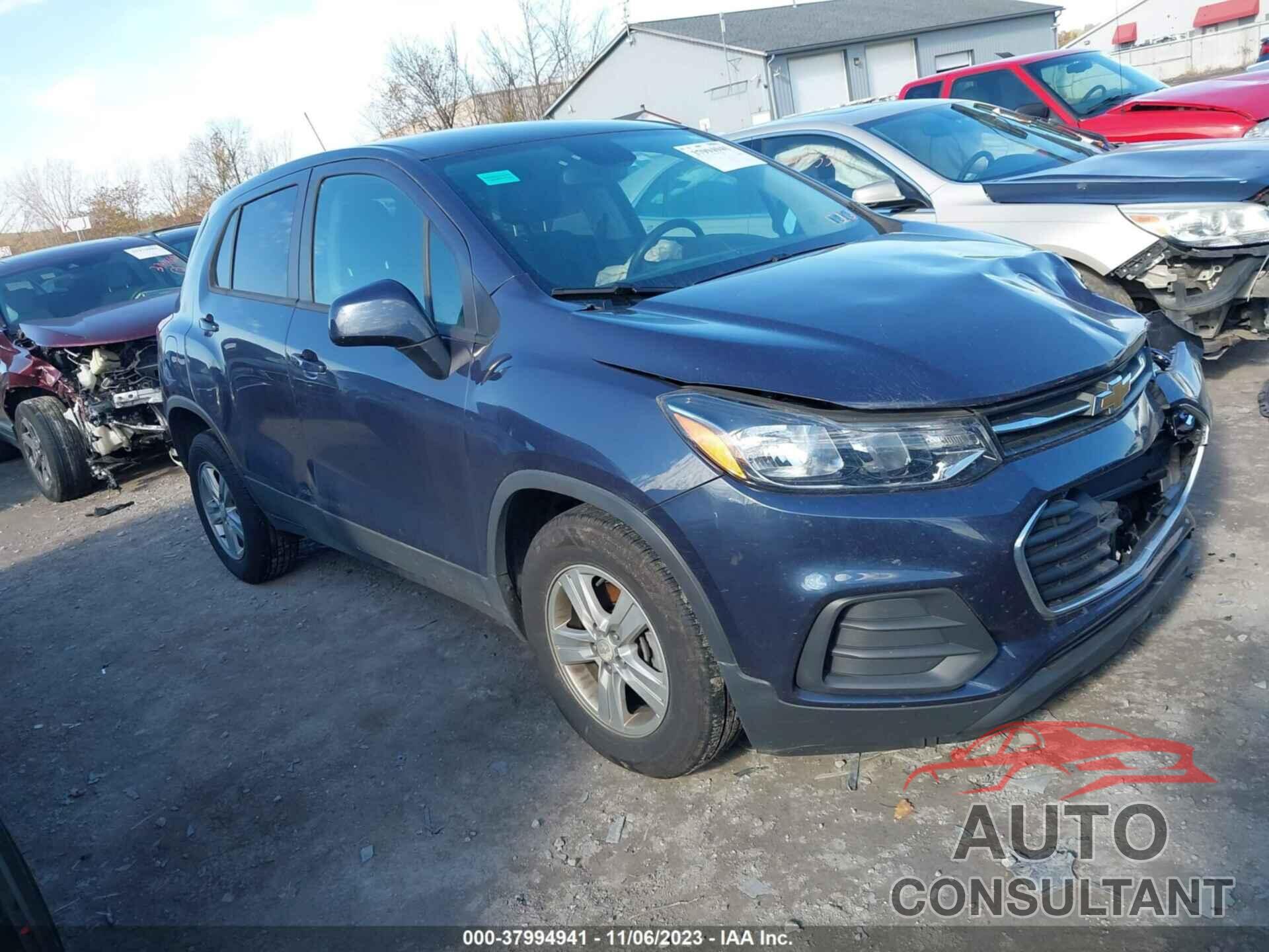 CHEVROLET TRAX 2019 - 3GNCJKSBXKL280656