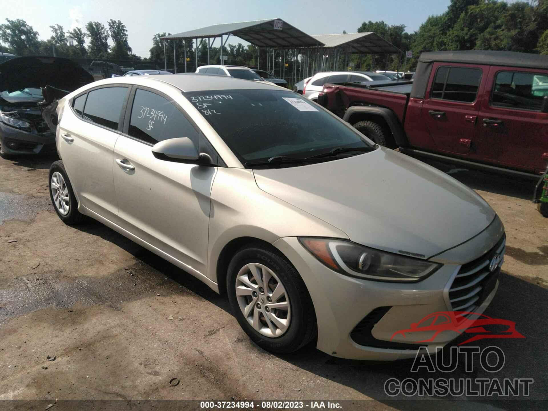 HYUNDAI ELANTRA 2017 - 5NPD74LF3HH177032