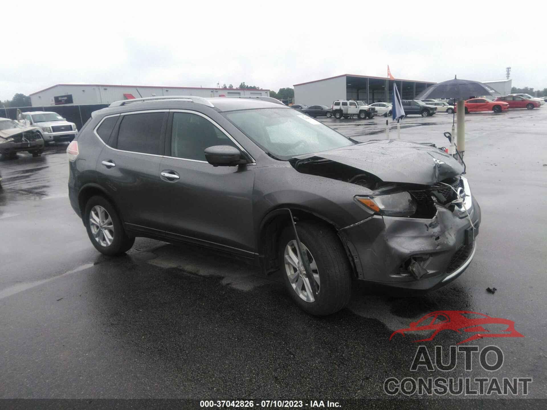 NISSAN ROGUE 2016 - KNMAT2MV6GP646562