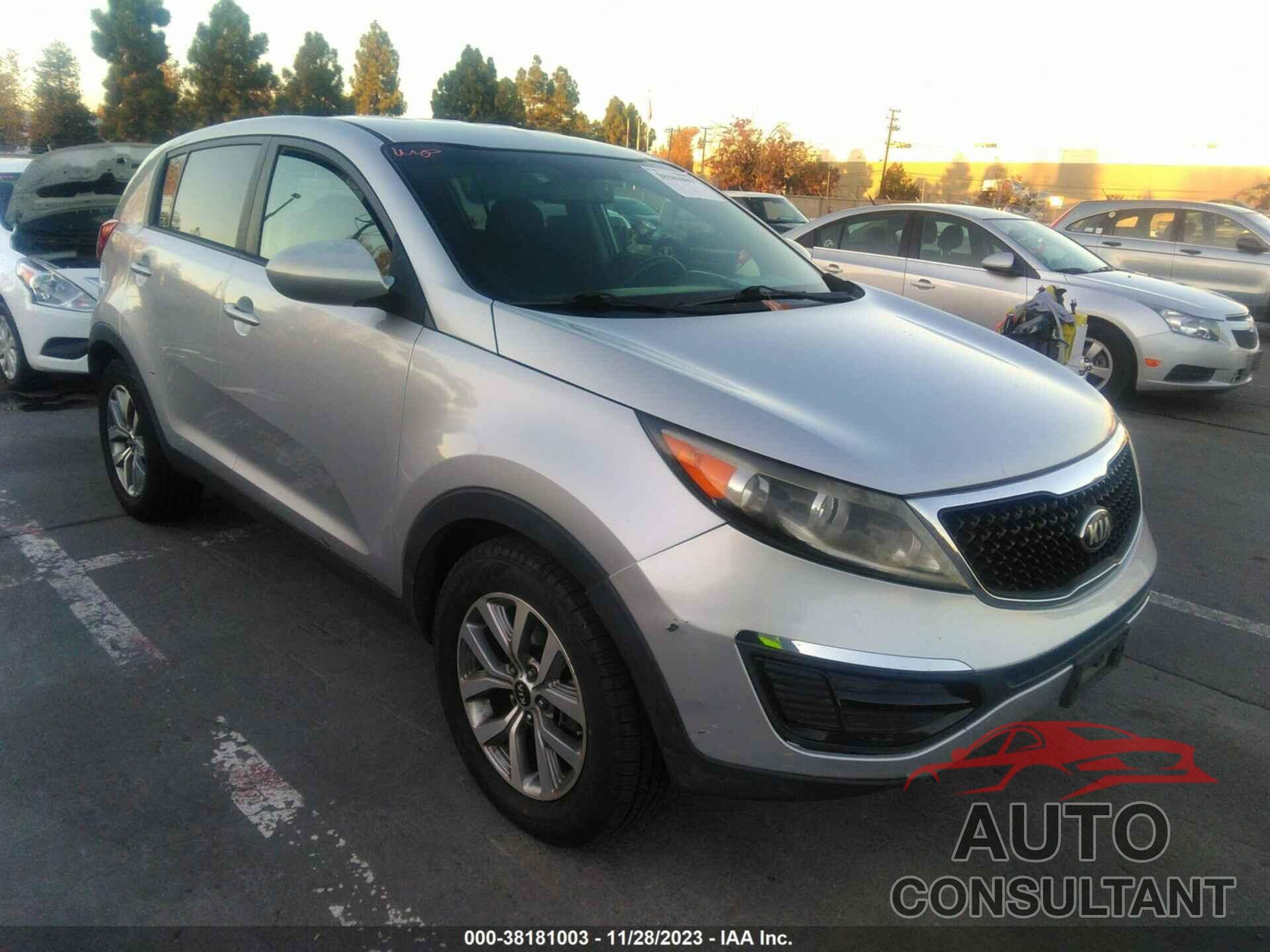 KIA SPORTAGE 2016 - KNDPB3AC9G7809131