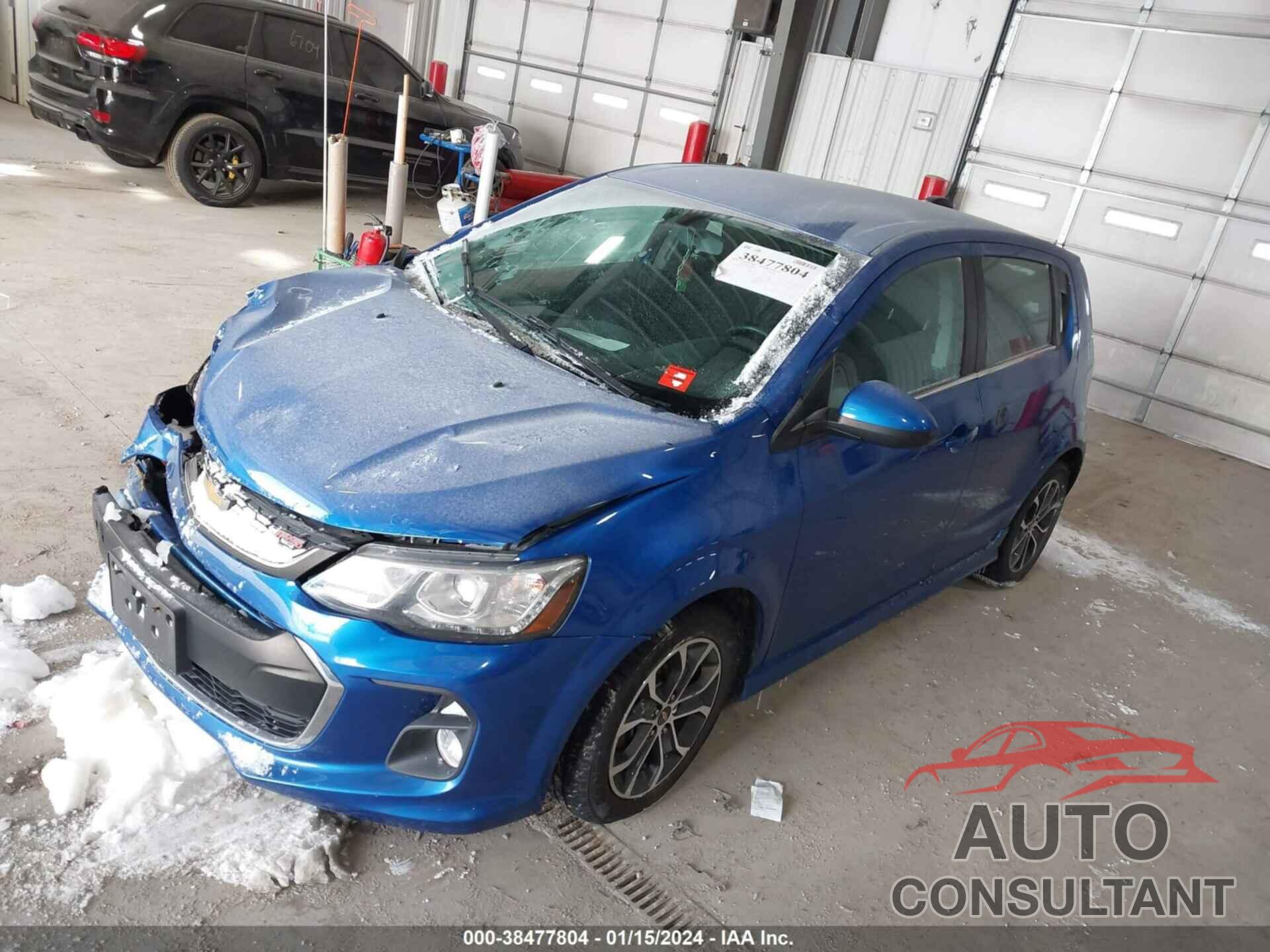 CHEVROLET SONIC 2017 - 1G1JD6SH7H4131129