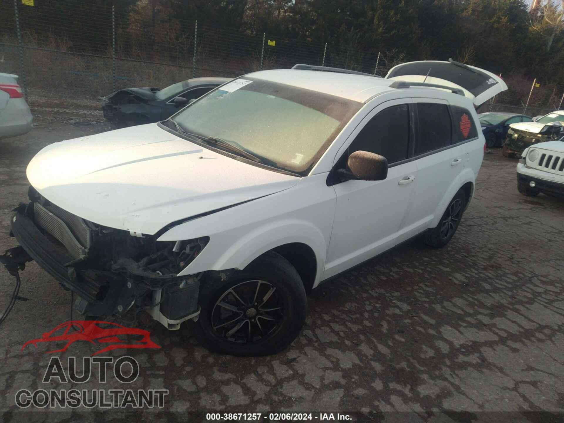 DODGE JOURNEY 2017 - 3C4PDCAB0HT662244