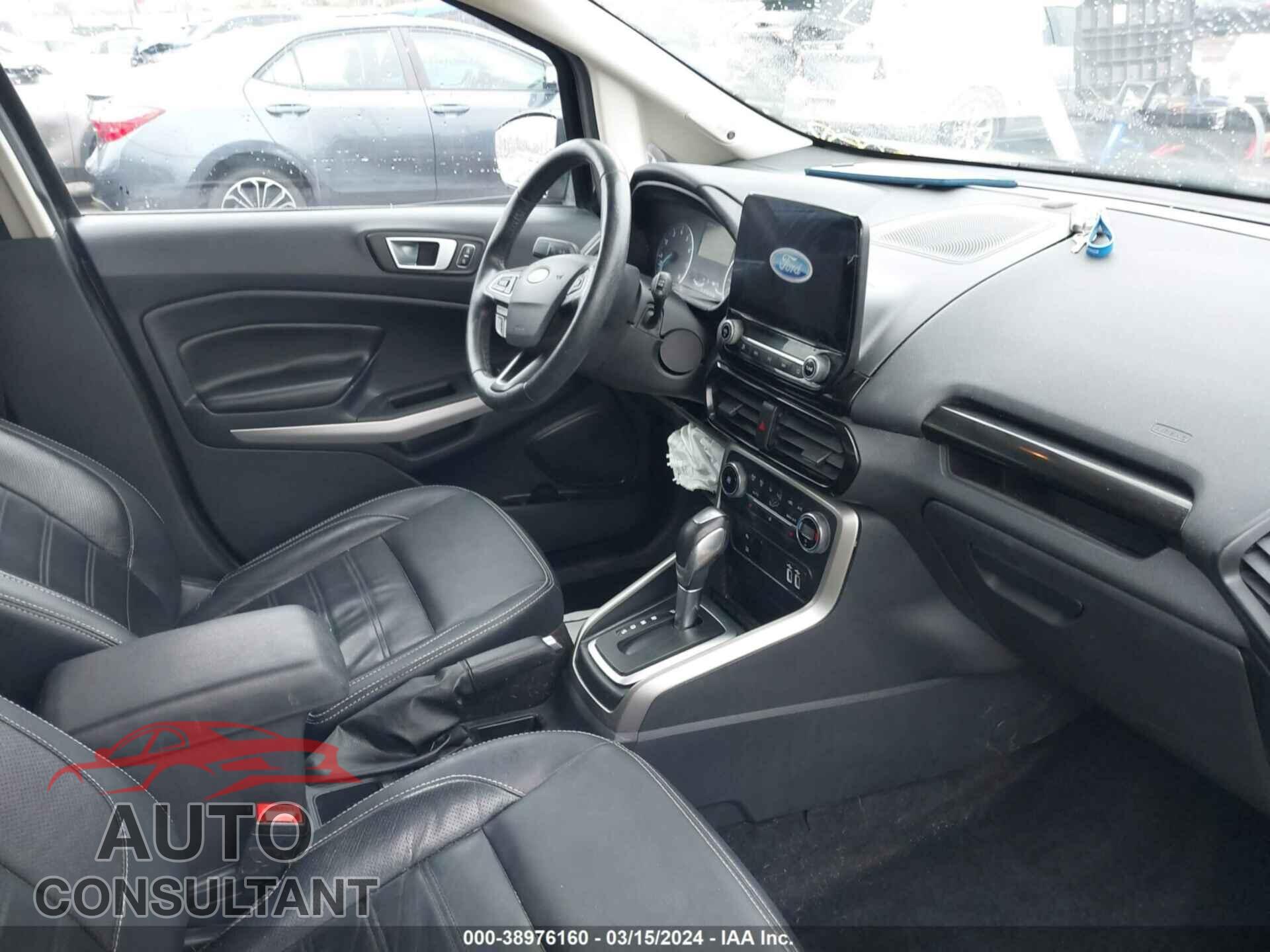 FORD ECOSPORT 2020 - MAJ6S3KL2LC358237