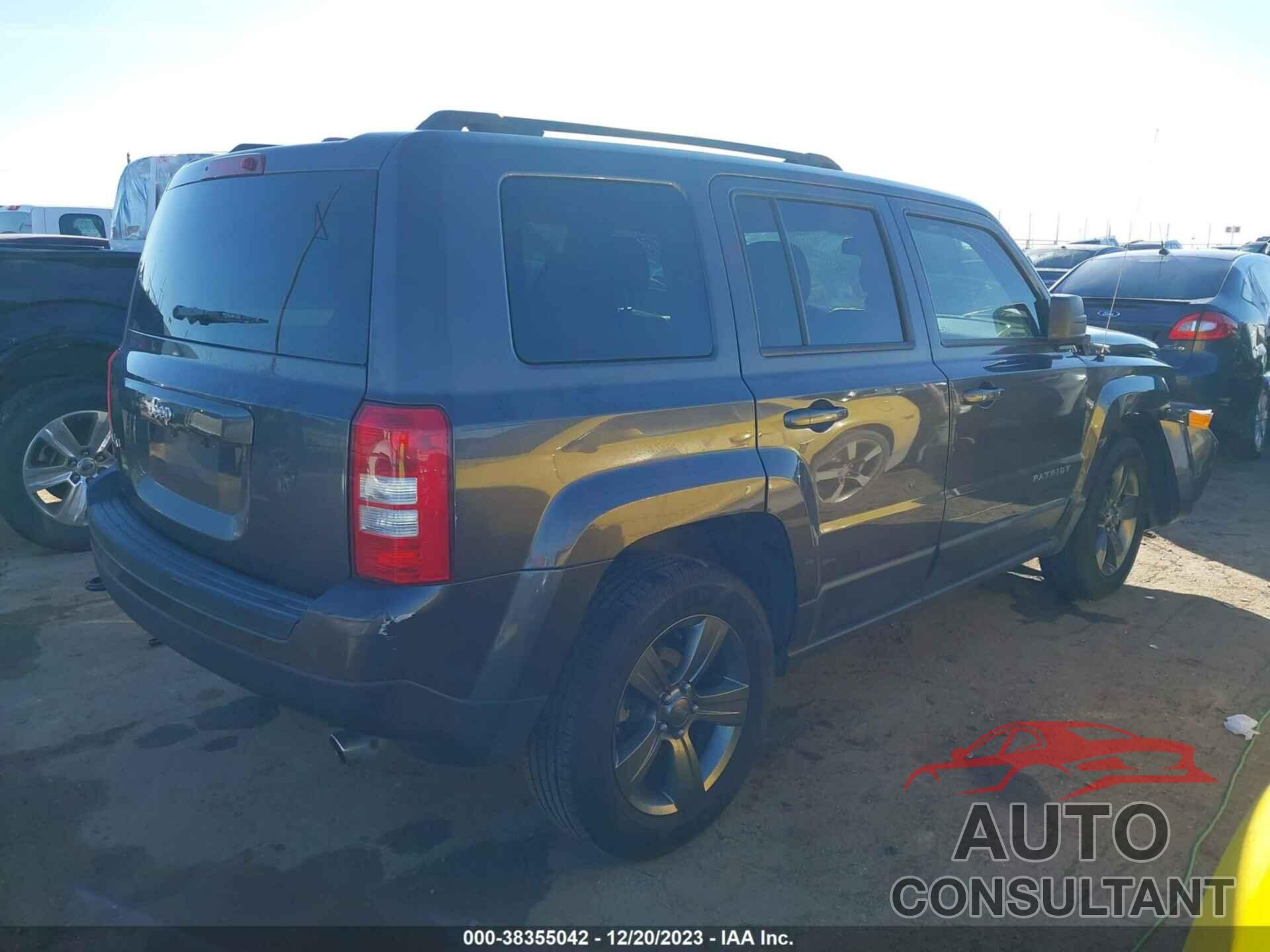 JEEP PATRIOT 2017 - 1C4NJRBB2HD103303