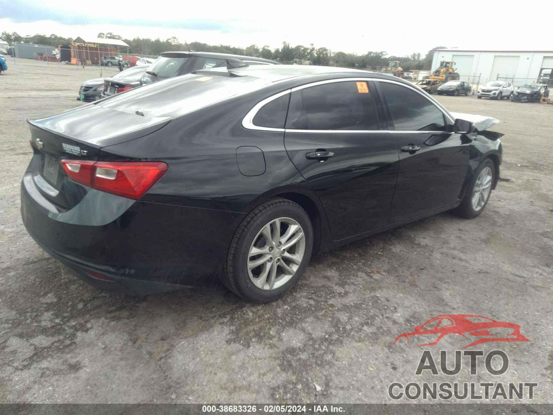 CHEVROLET MALIBU 2016 - 1G1ZE5ST6GF249531