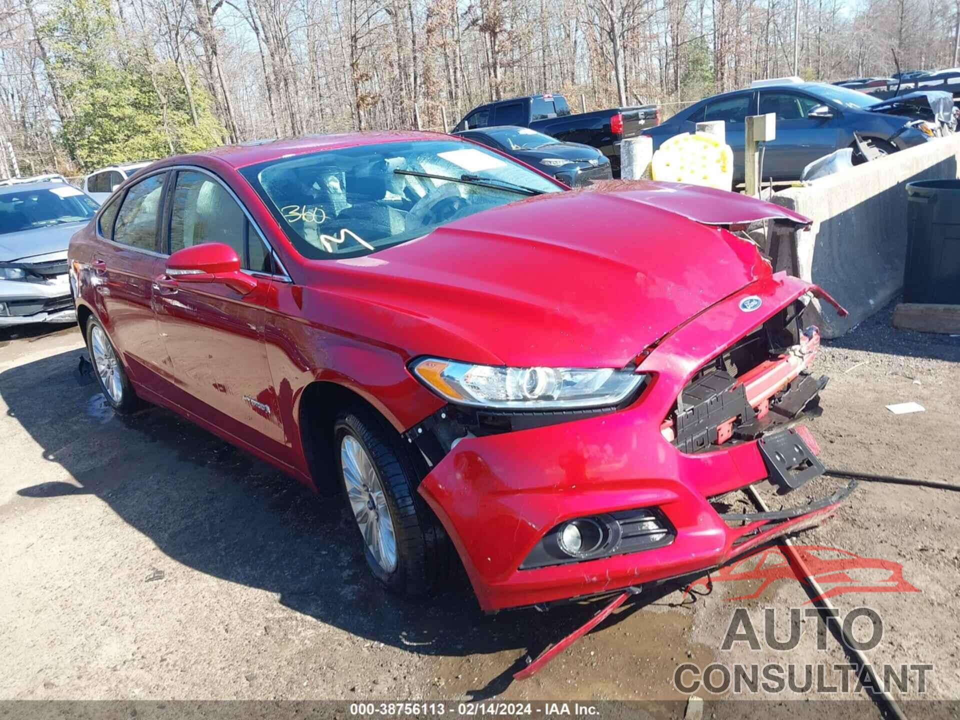 FORD FUSION HYBRID 2016 - 3FA6P0LU1GR338446