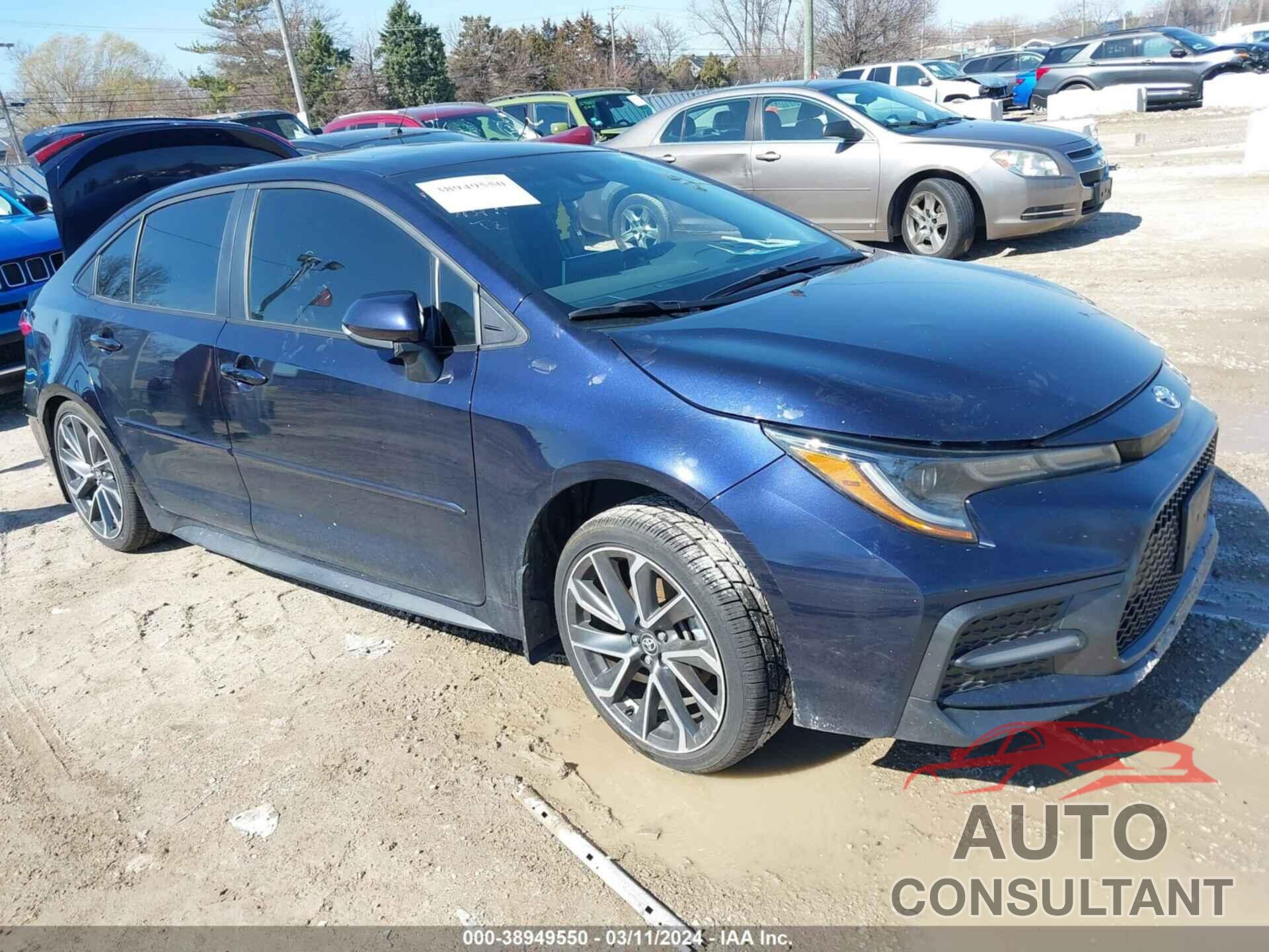 TOYOTA COROLLA 2021 - 5YFP4MCEXMP061837