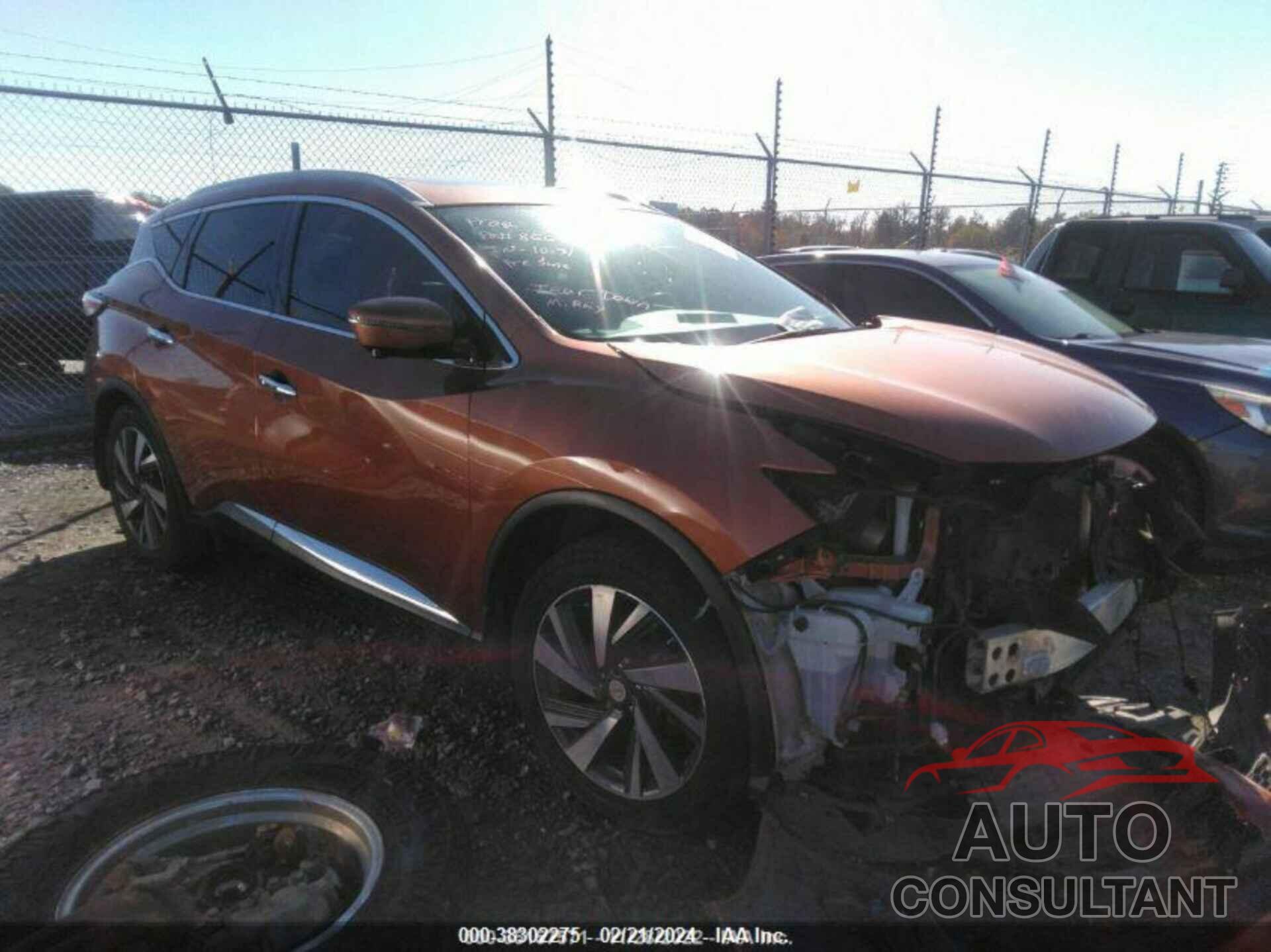 NISSAN MURANO 2017 - 5N1AZ2MG8HN102184