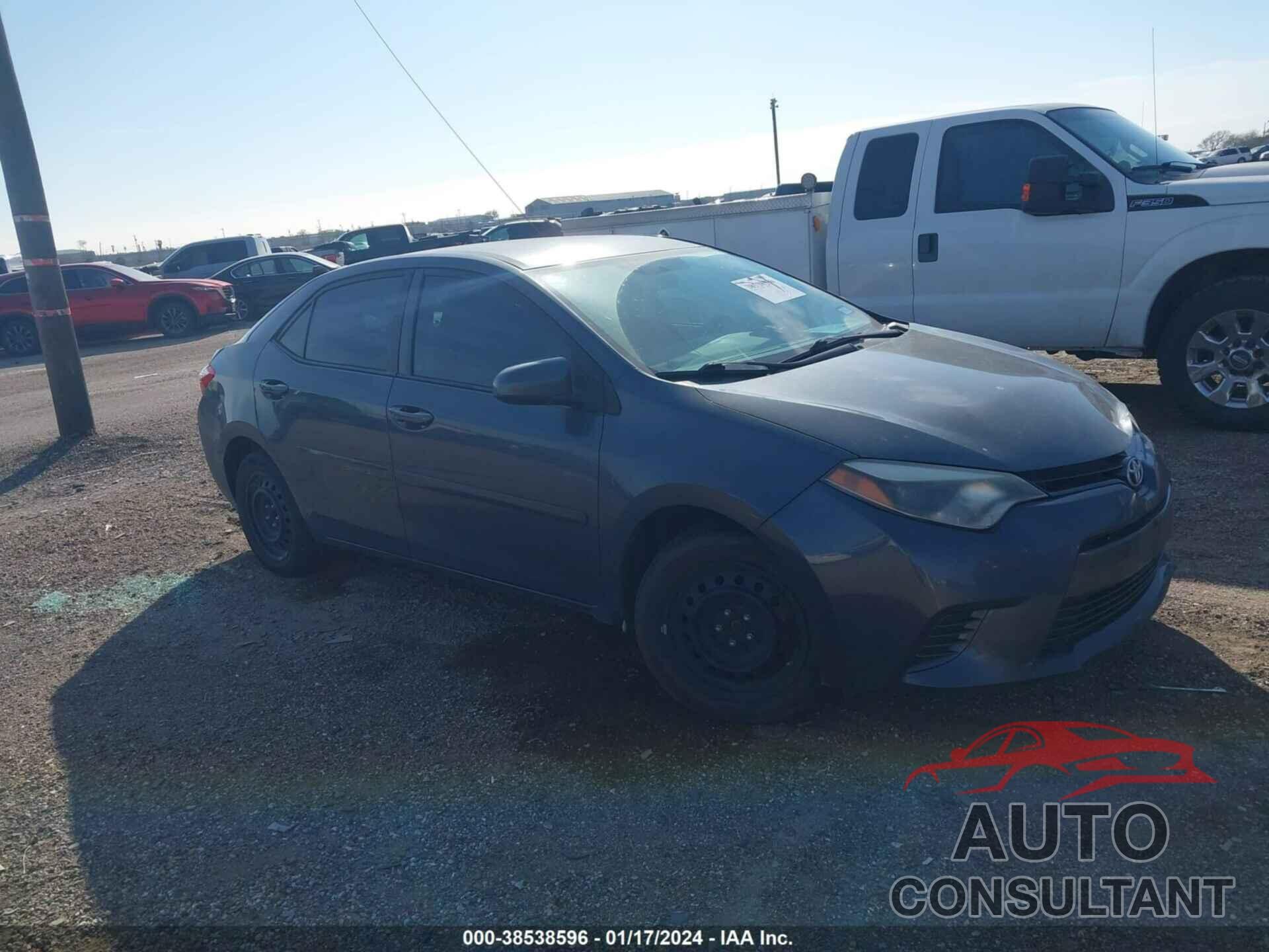 TOYOTA COROLLA 2016 - 5YFBURHE2GP535008
