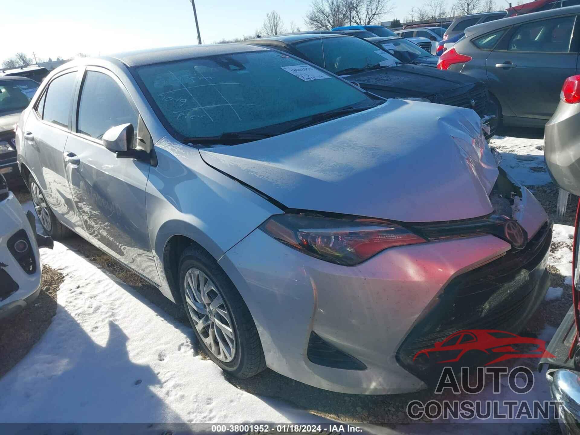 TOYOTA COROLLA 2017 - 5YFBURHE2HP663900