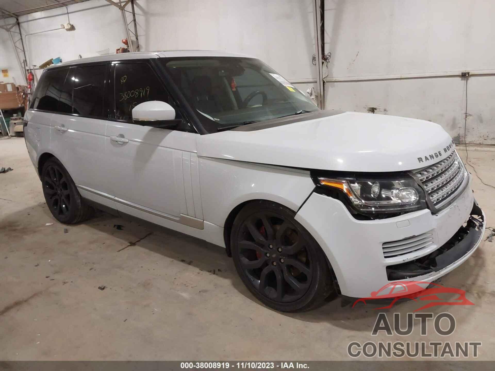 LAND ROVER RANGE ROVER 2015 - SALGS2VF8FA224212