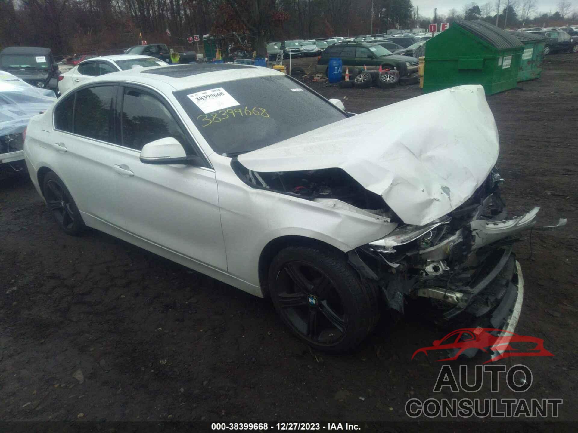BMW 328I 2016 - WBA8E3G53GNT79593