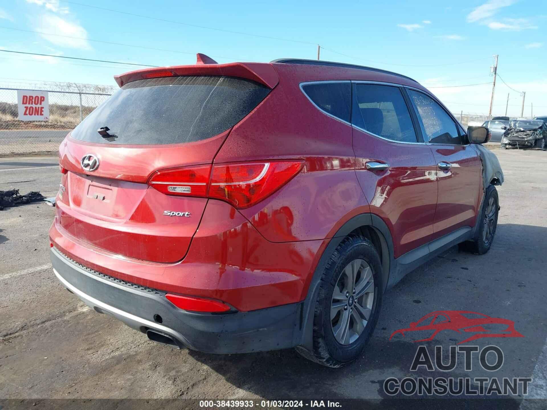 HYUNDAI SANTA FE SPORT 2016 - 5XYZU3LB9GG345784