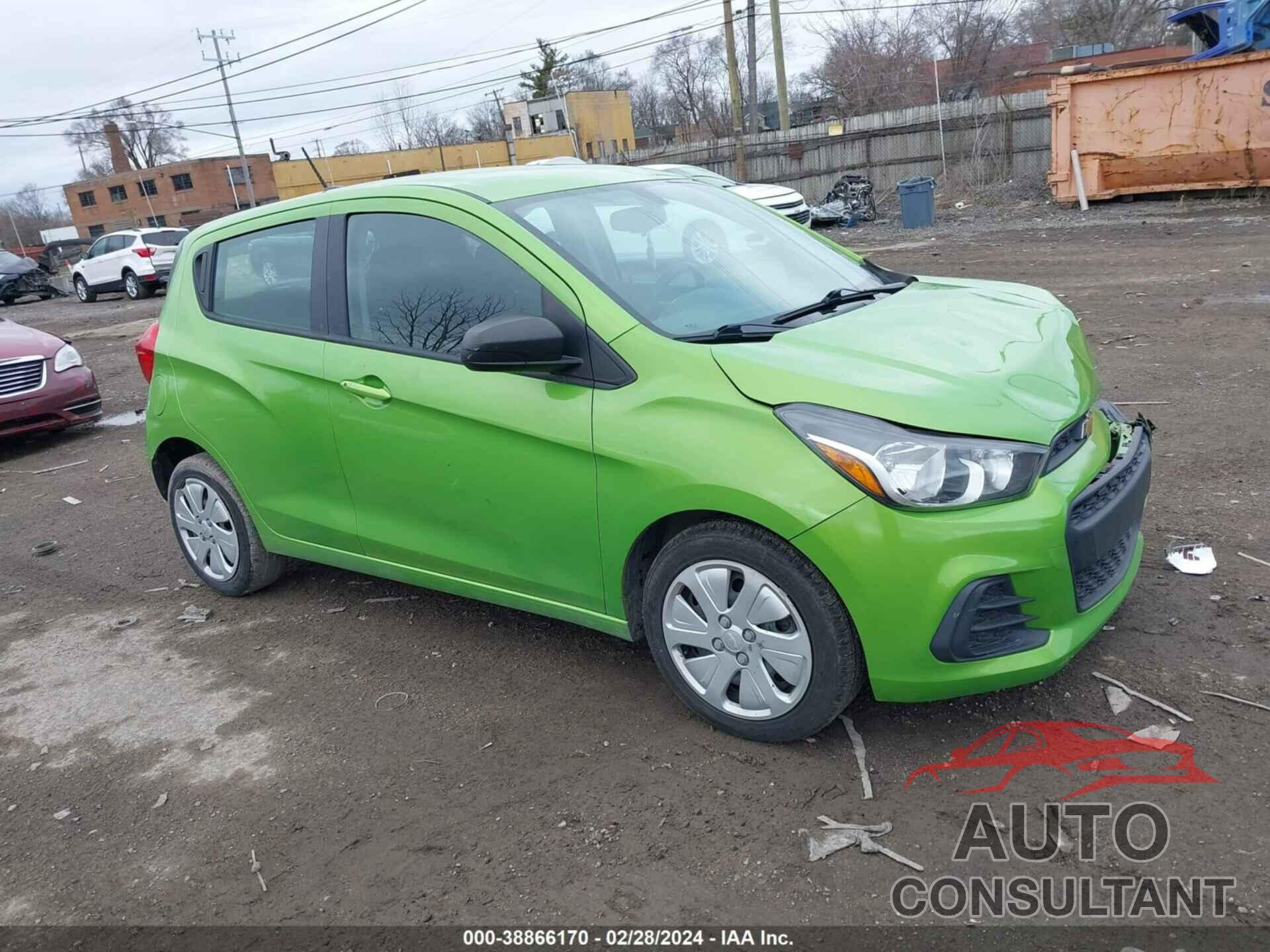 CHEVROLET SPARK 2016 - KL8CB6SAXGC559895