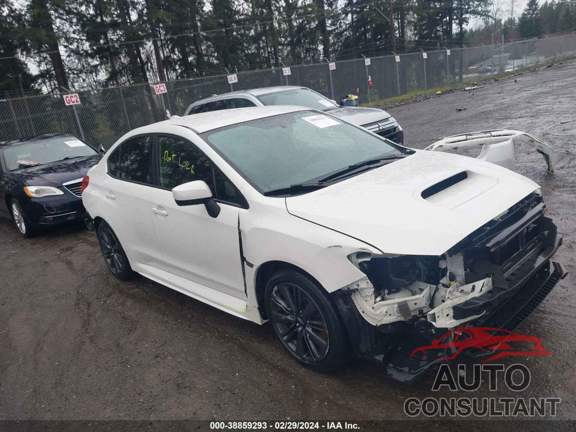 SUBARU WRX 2017 - JF1VA1B61H9825648