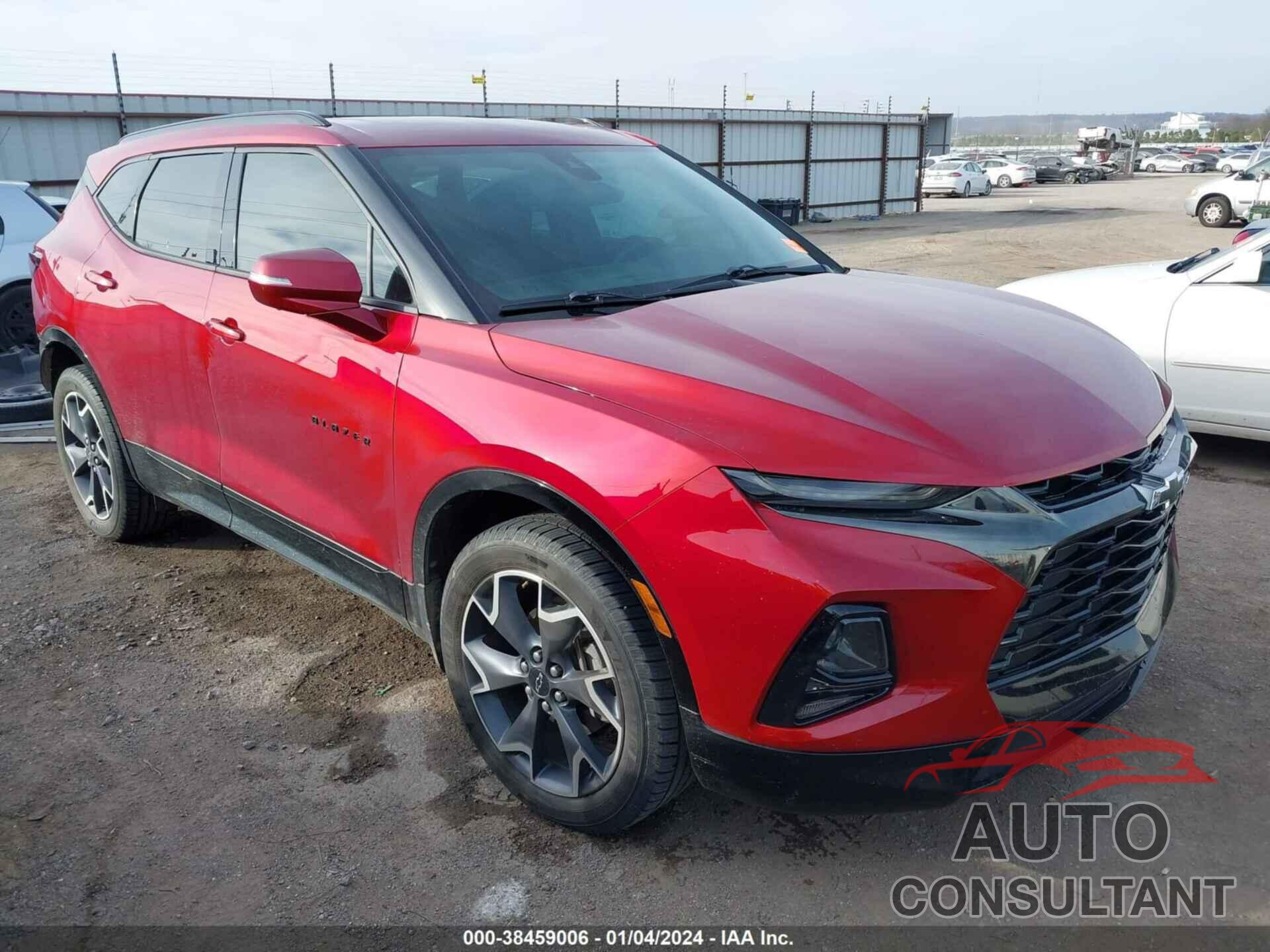 CHEVROLET BLAZER 2019 - 3GNKBERS1KS666033