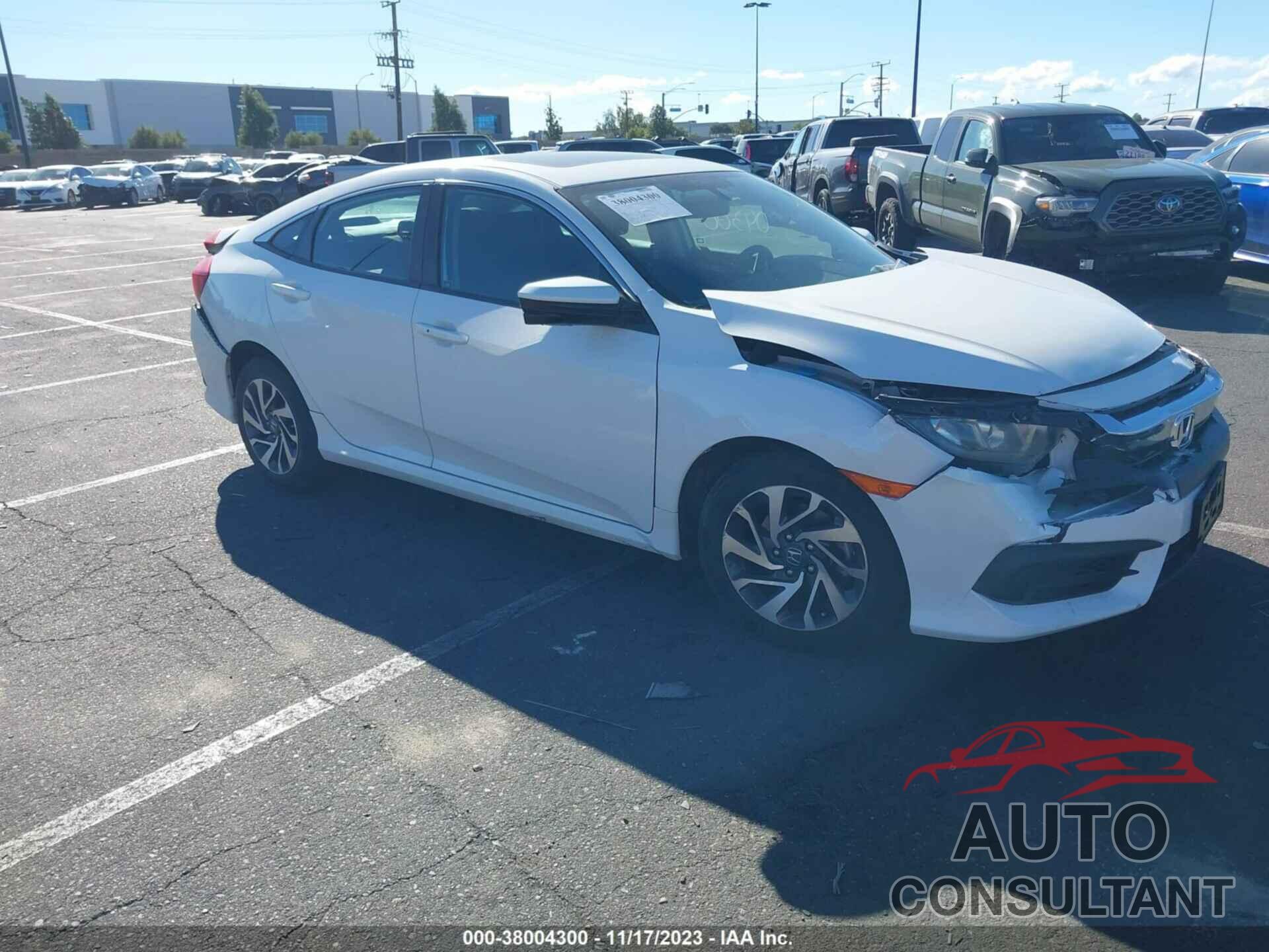 HONDA CIVIC SEDAN 2016 - 2HGFC2F72GH520709