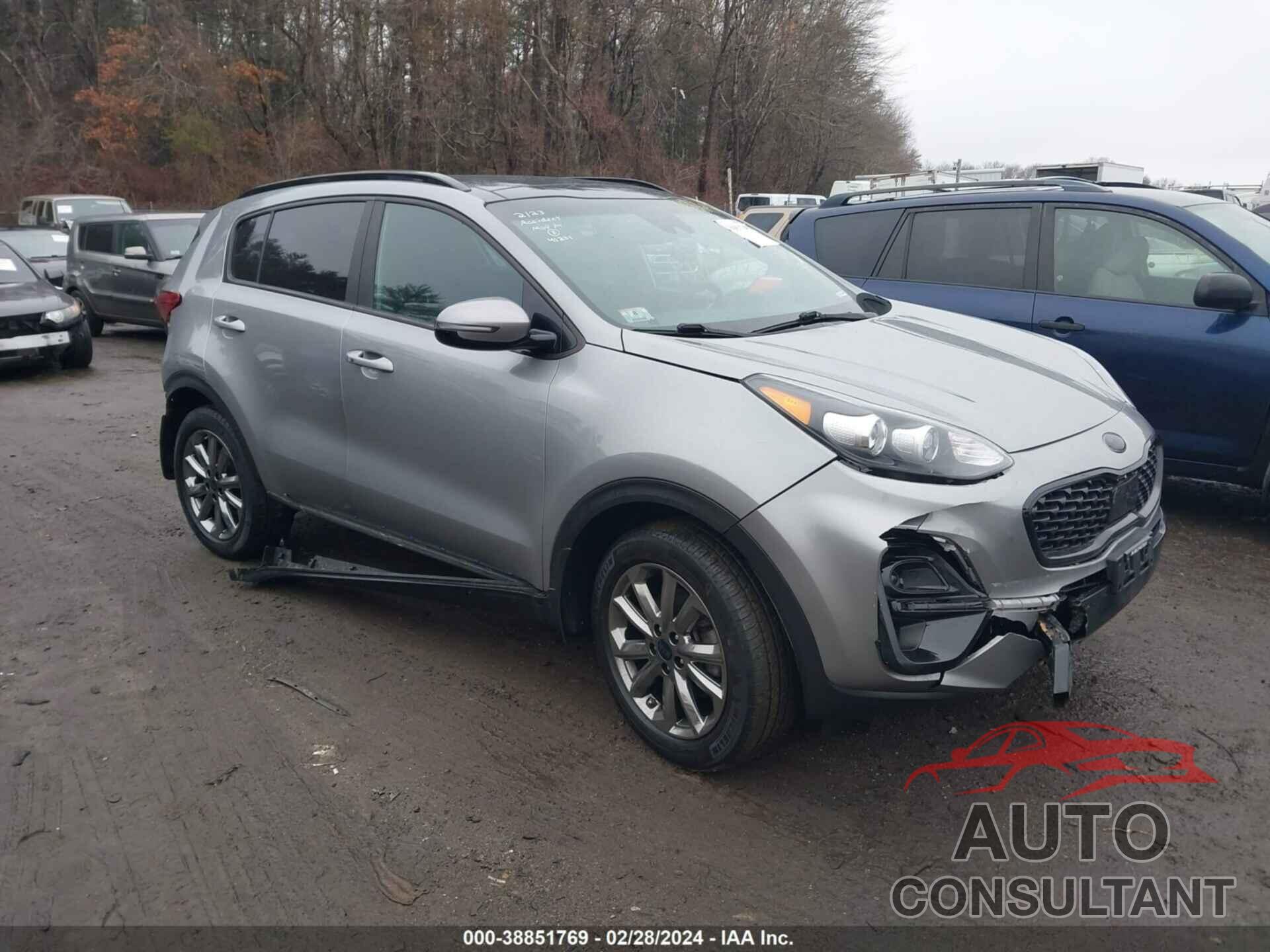 KIA SPORTAGE 2022 - KNDP6CAC8N7979157