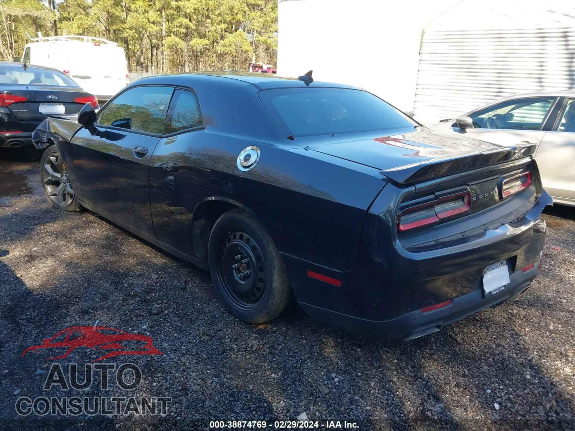 DODGE CHALLENGER 2016 - 2C3CDZAG8GH209952