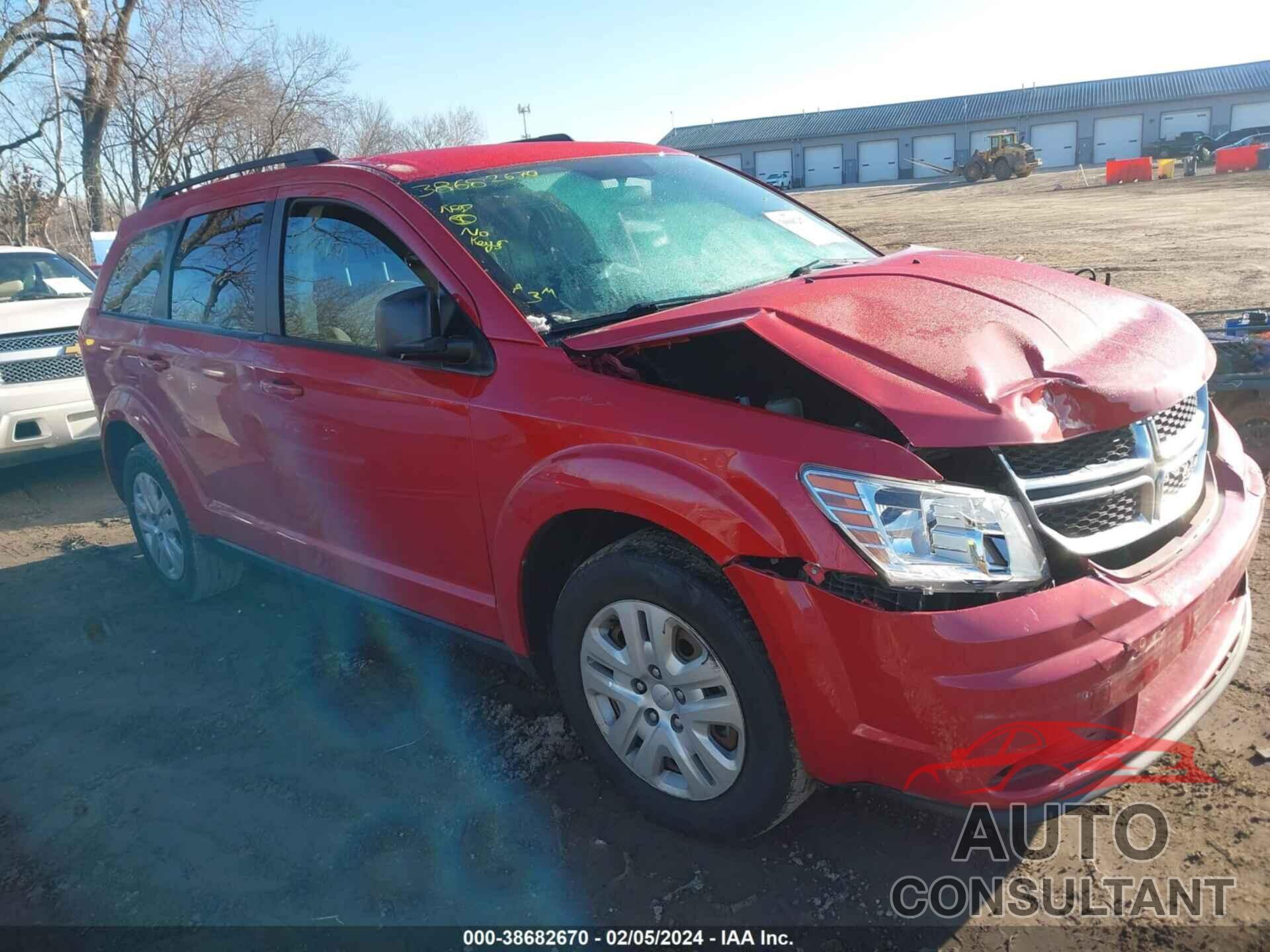 DODGE JOURNEY 2018 - 3C4PDCAB4JT219228