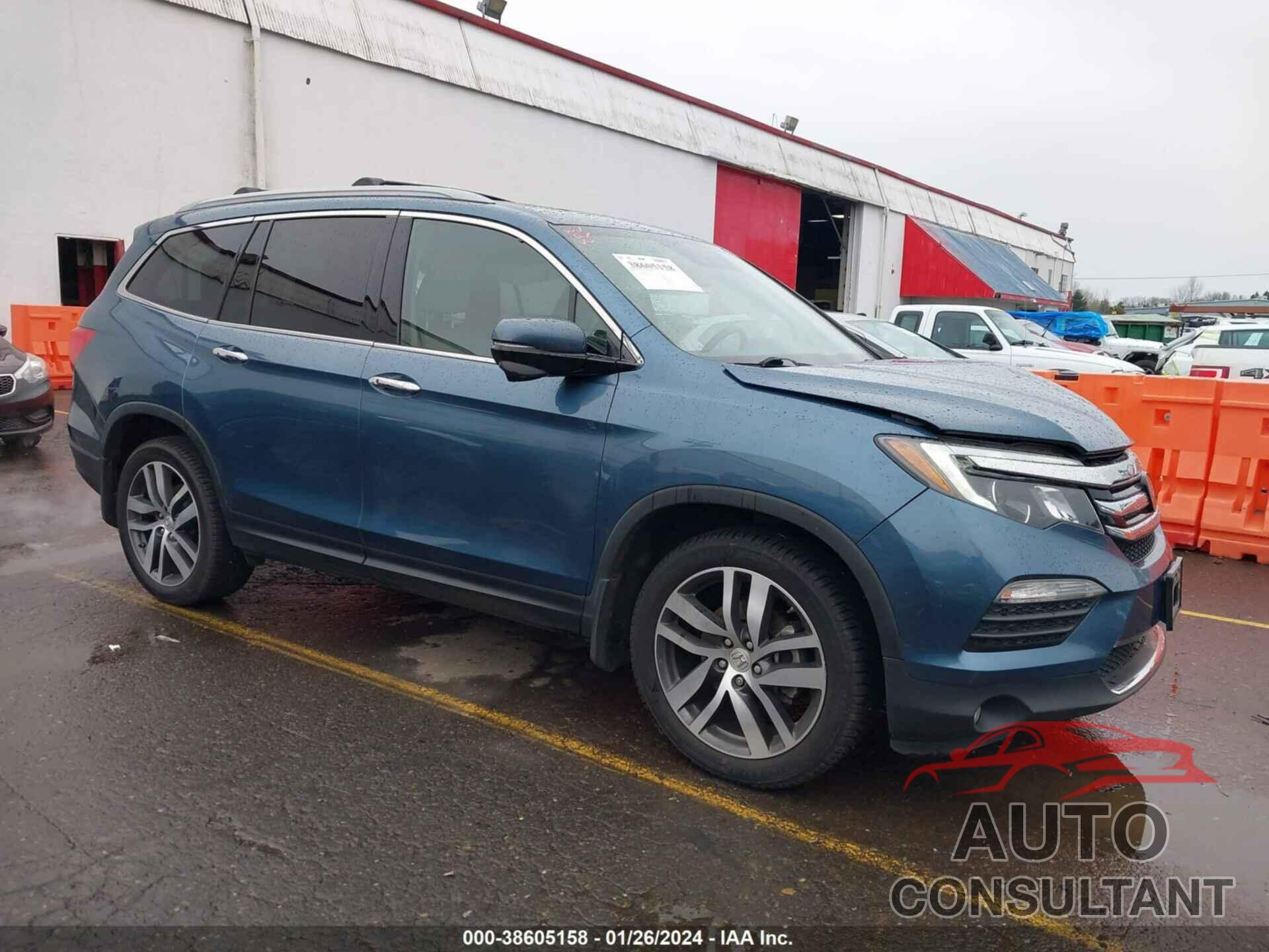 HONDA PILOT 2016 - 5FNYF6H96GB103054