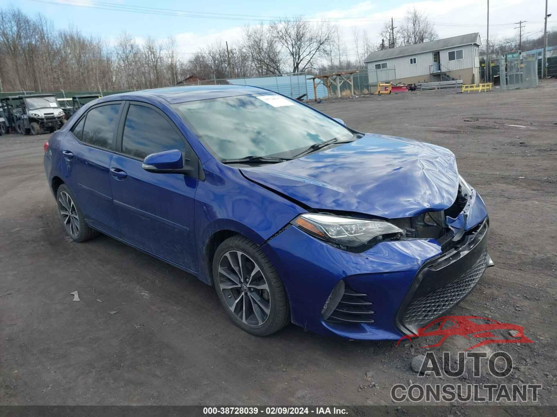 TOYOTA COROLLA 2018 - 2T1BURHE3JC004777