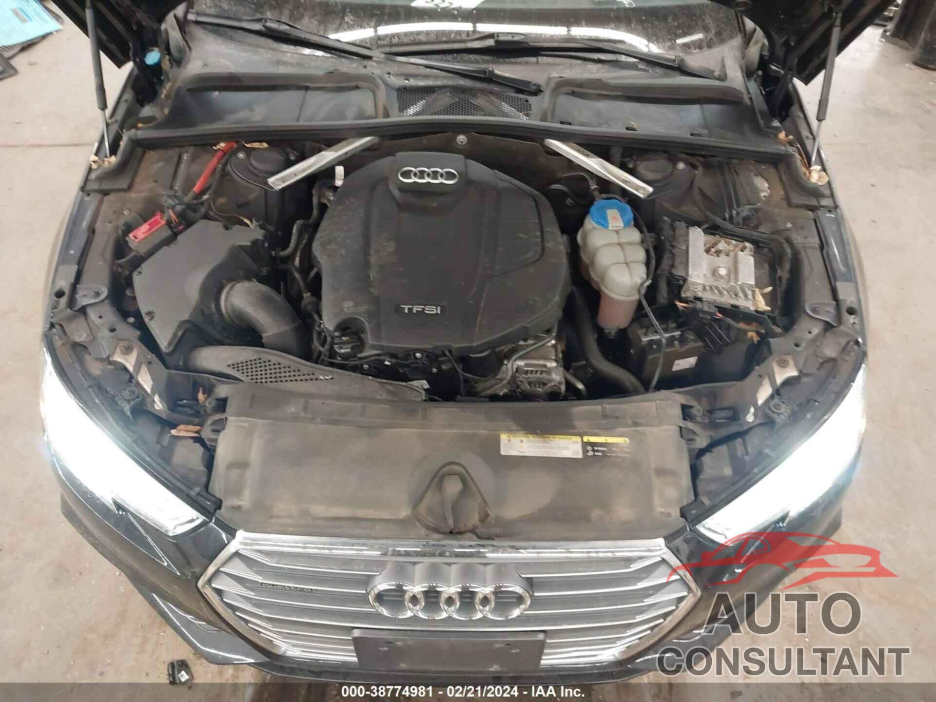 AUDI A4 2018 - WAUENAF48JA075156